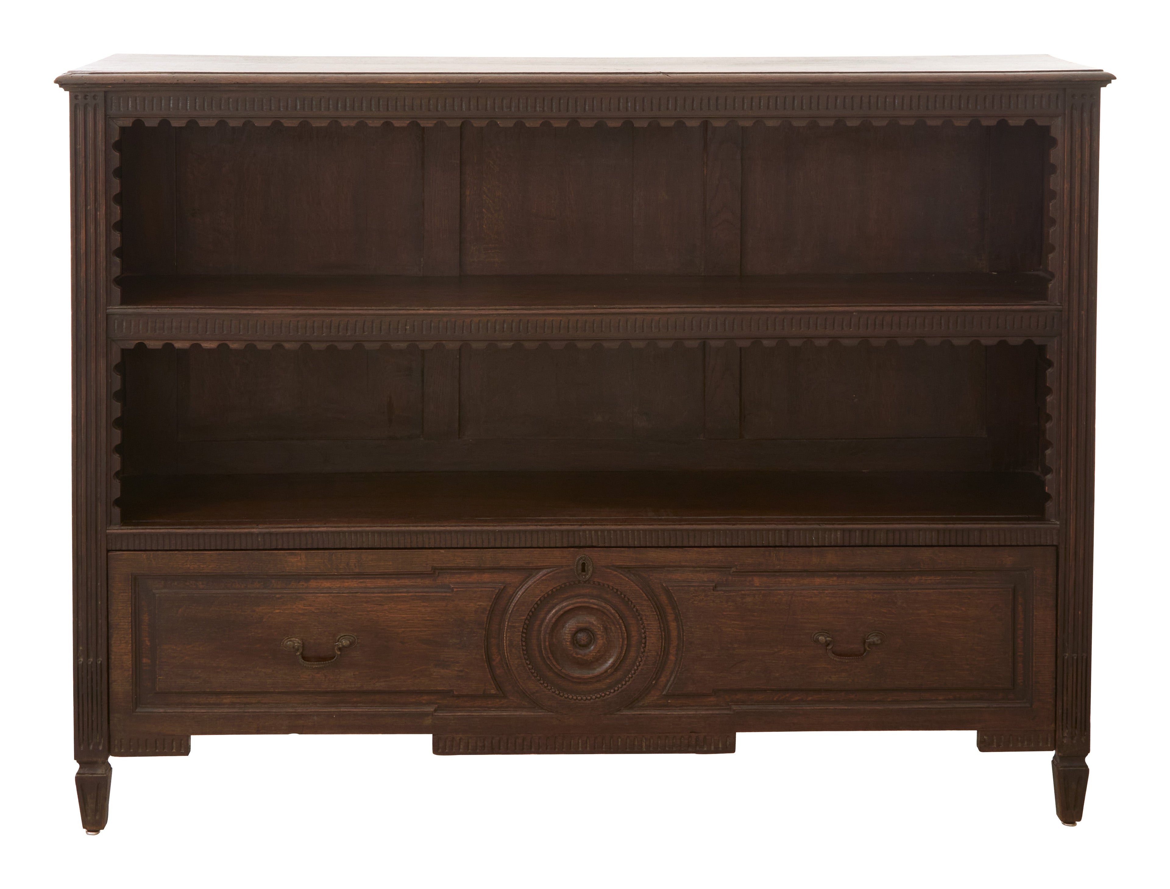 Jayson Home - Antique Carved Bookcase