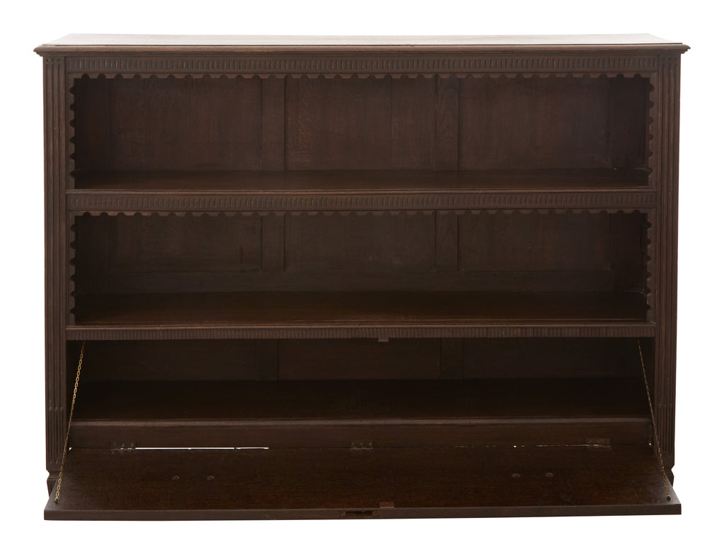 Jayson Home - Antique Carved Bookcase