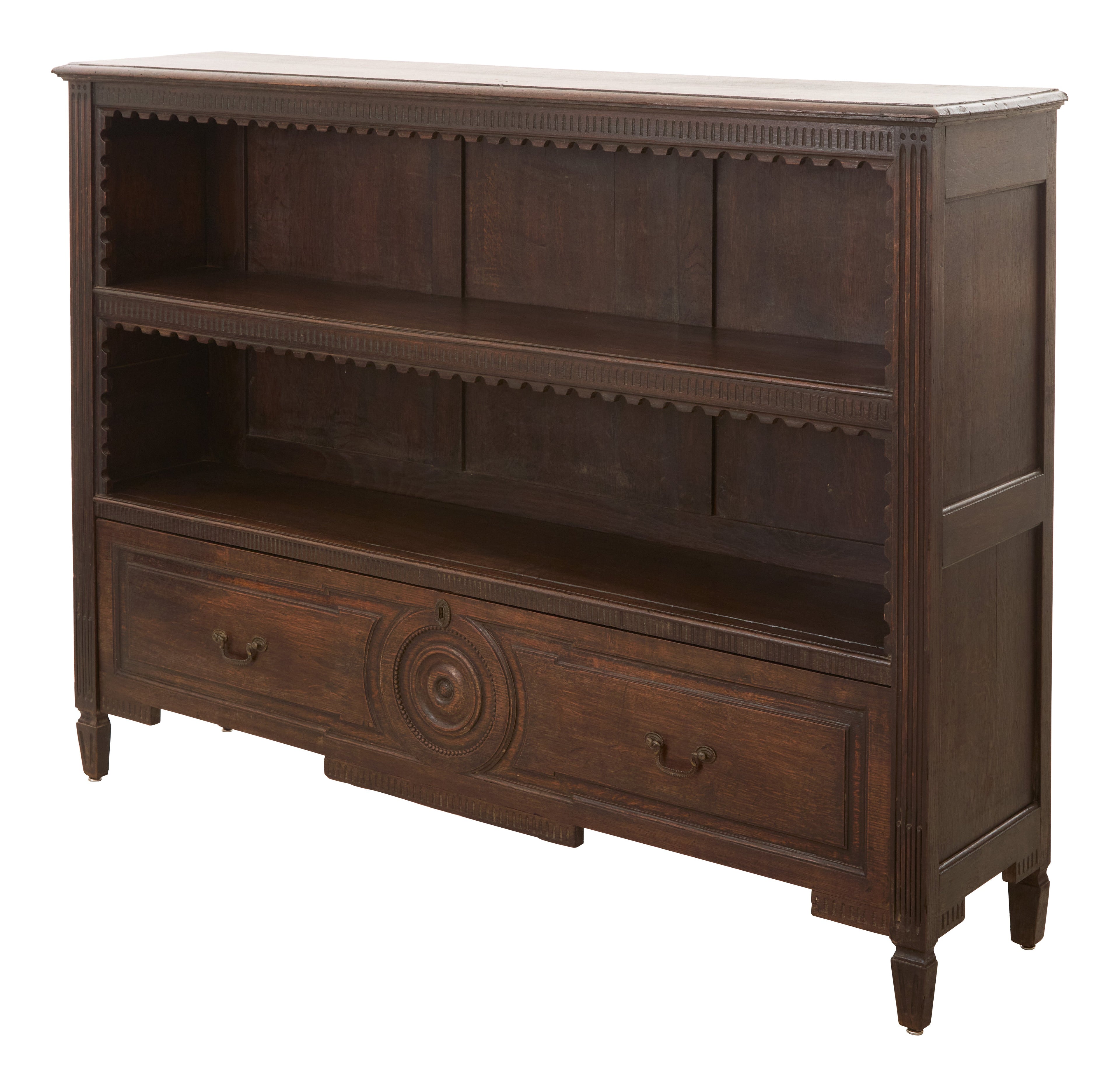 Jayson Home - Antique Carved Bookcase