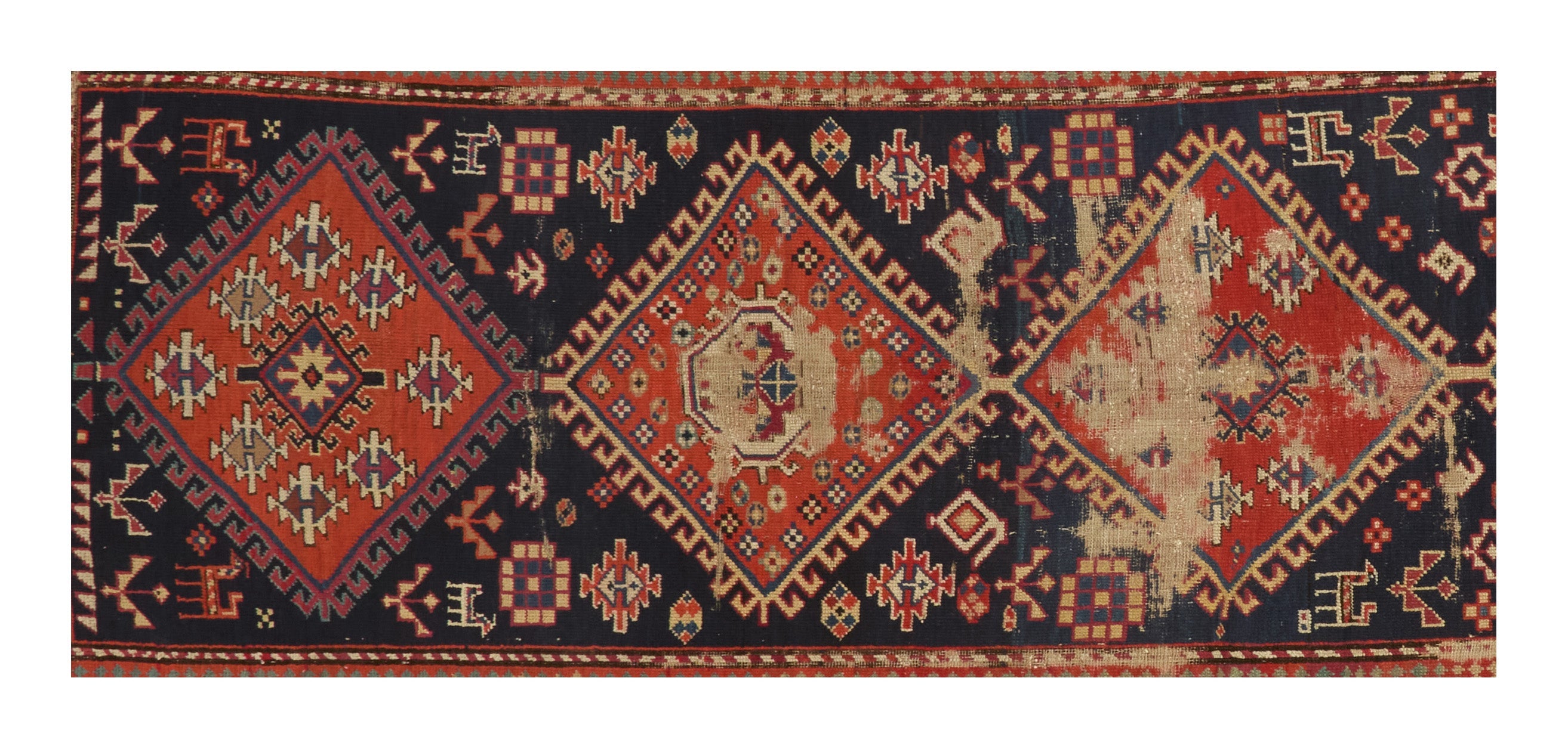 Jayson Home - Vintage Shirvan Rug - 9'6" x 4'0"