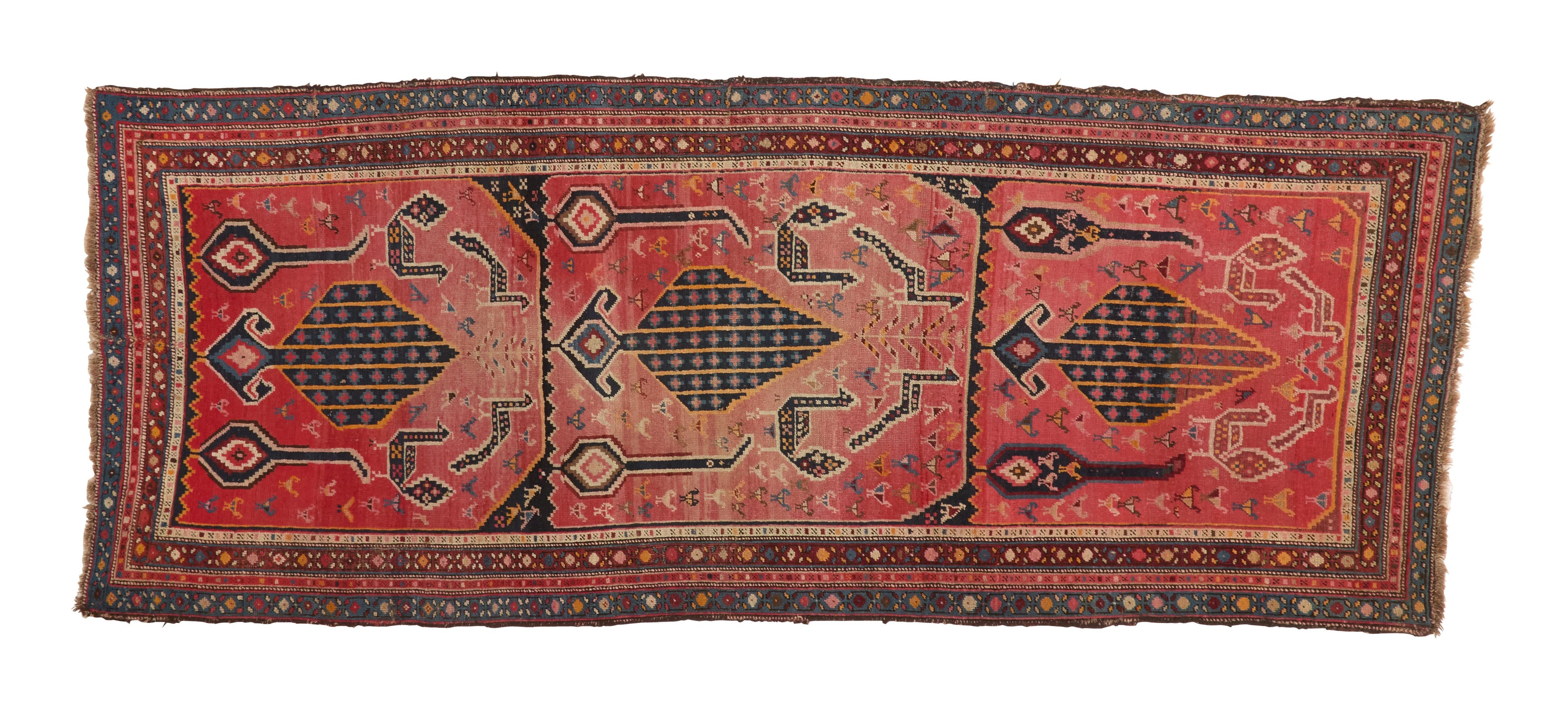 Jayson Home - Vintage Karabagh Rug - 8'8" x 3'8"