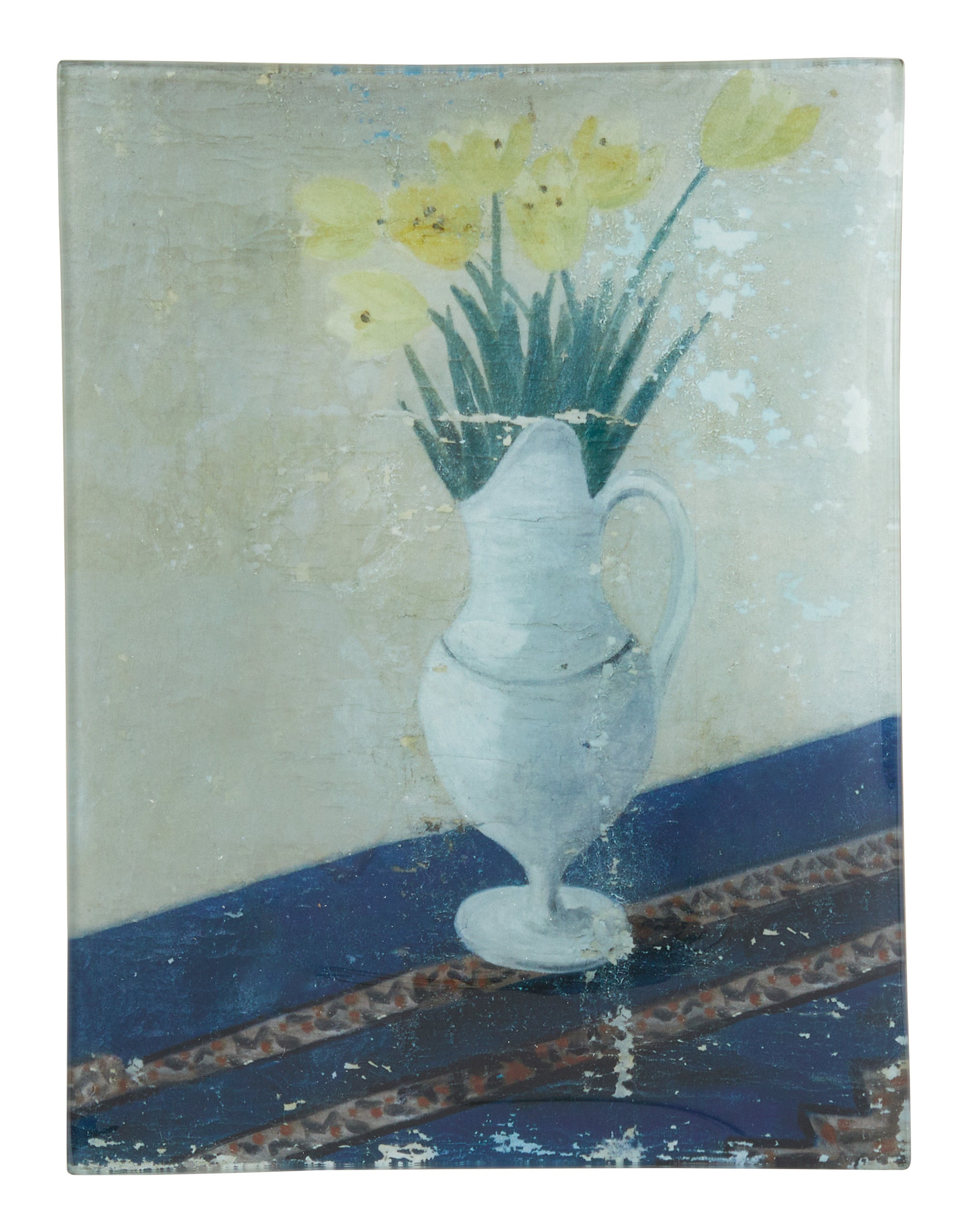 Jayson Home - Yellow Tulips Tray