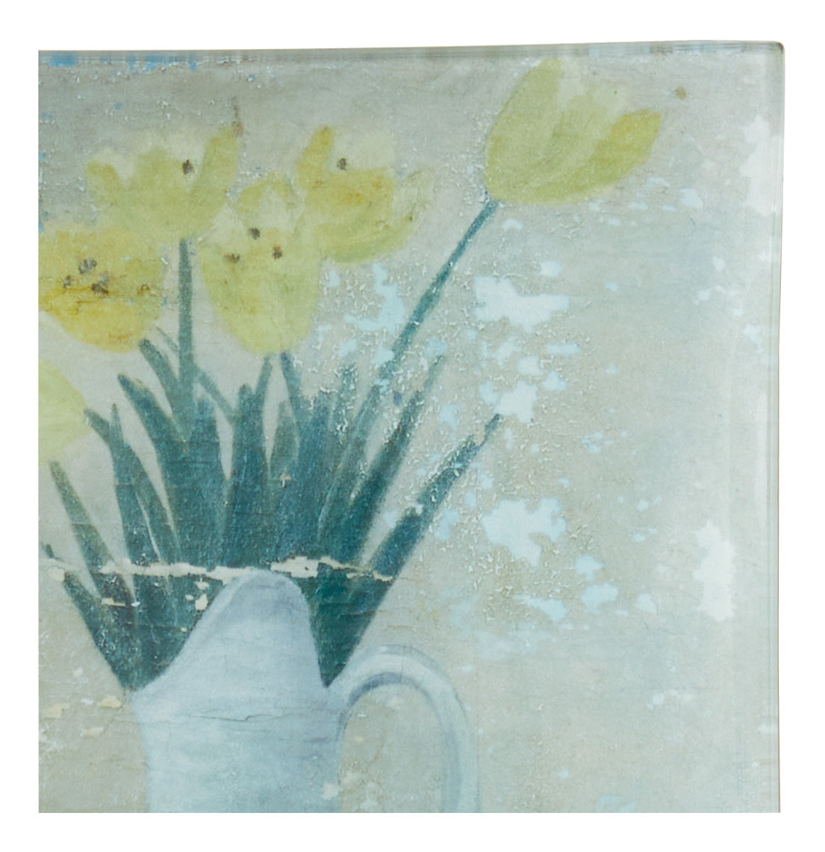 Jayson Home - Yellow Tulips Tray