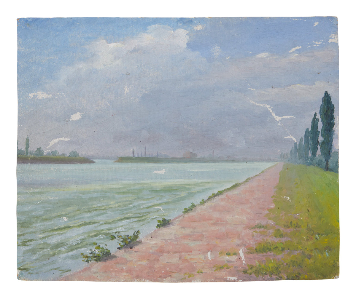 Jayson Home - Vintage French Landscape Canvas