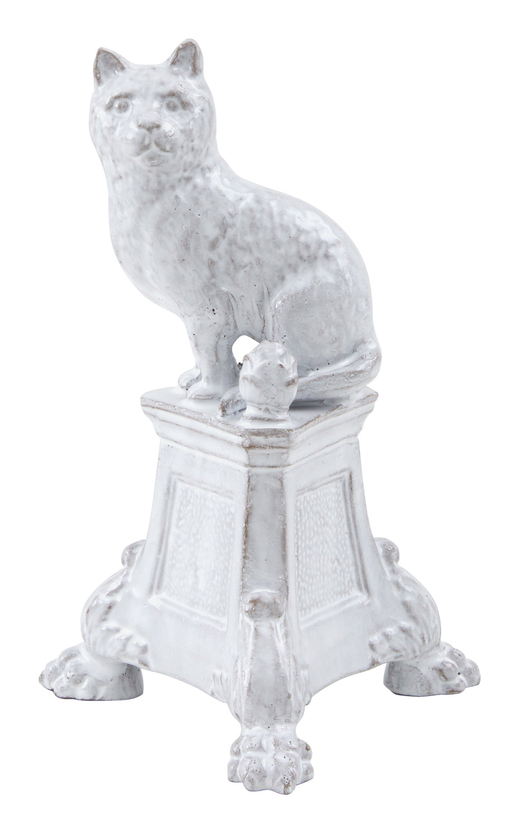 Jayson Home - Astier de Villatte Chat Monument Incense Holder