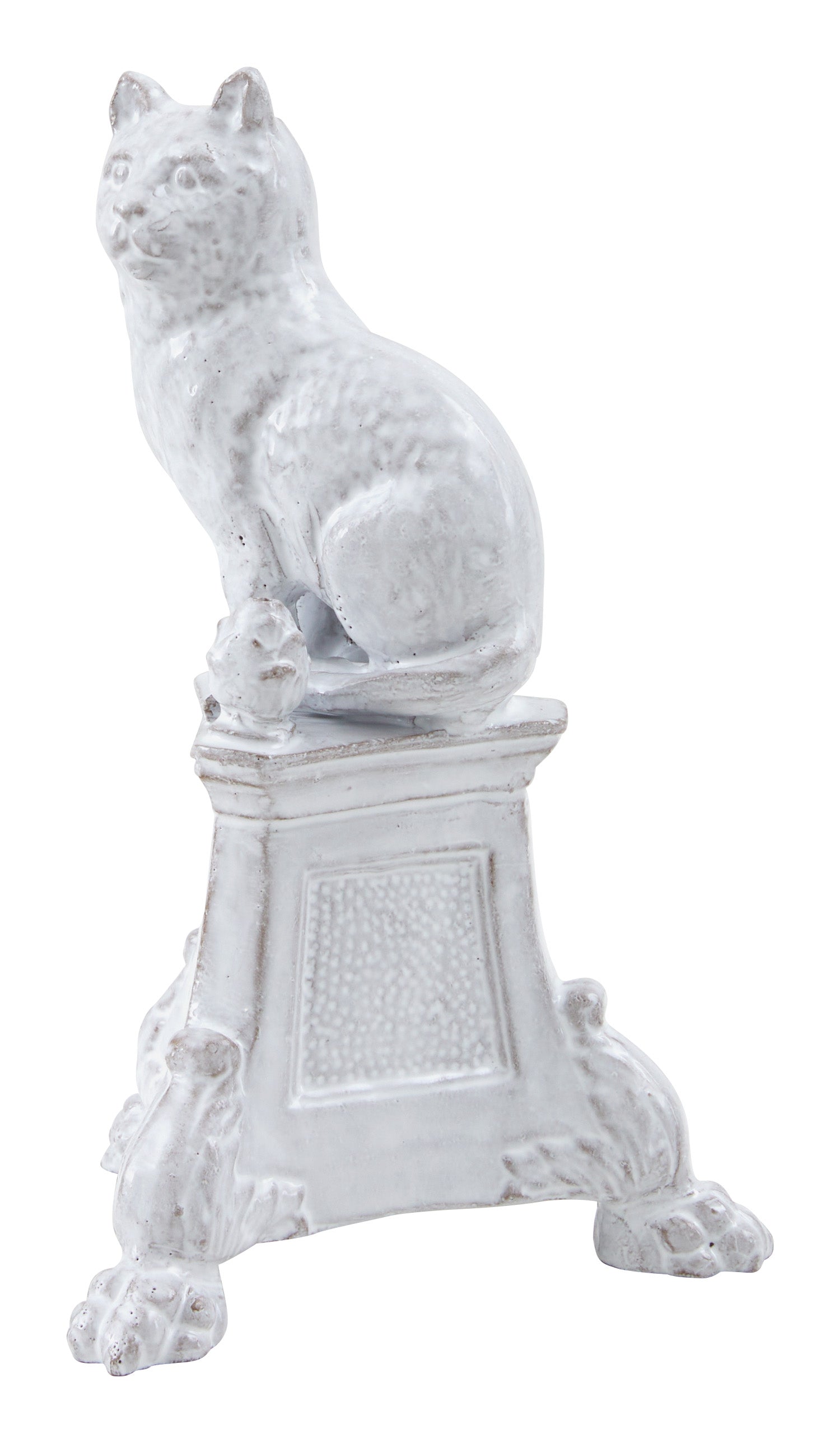 Jayson Home - Astier de Villatte Chat Monument Incense Holder