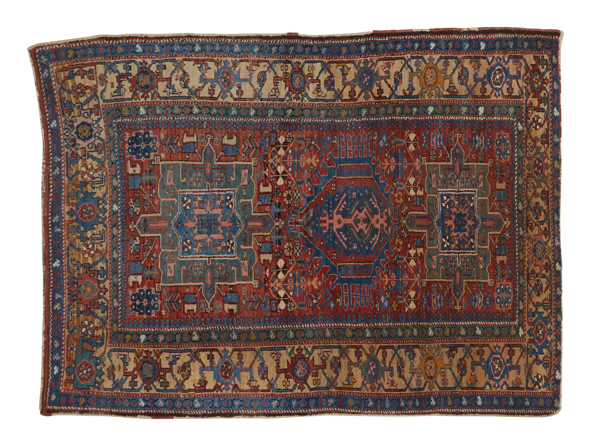 Jayson Home - Vintage Heriz Rug - 7'0" x 5'2"