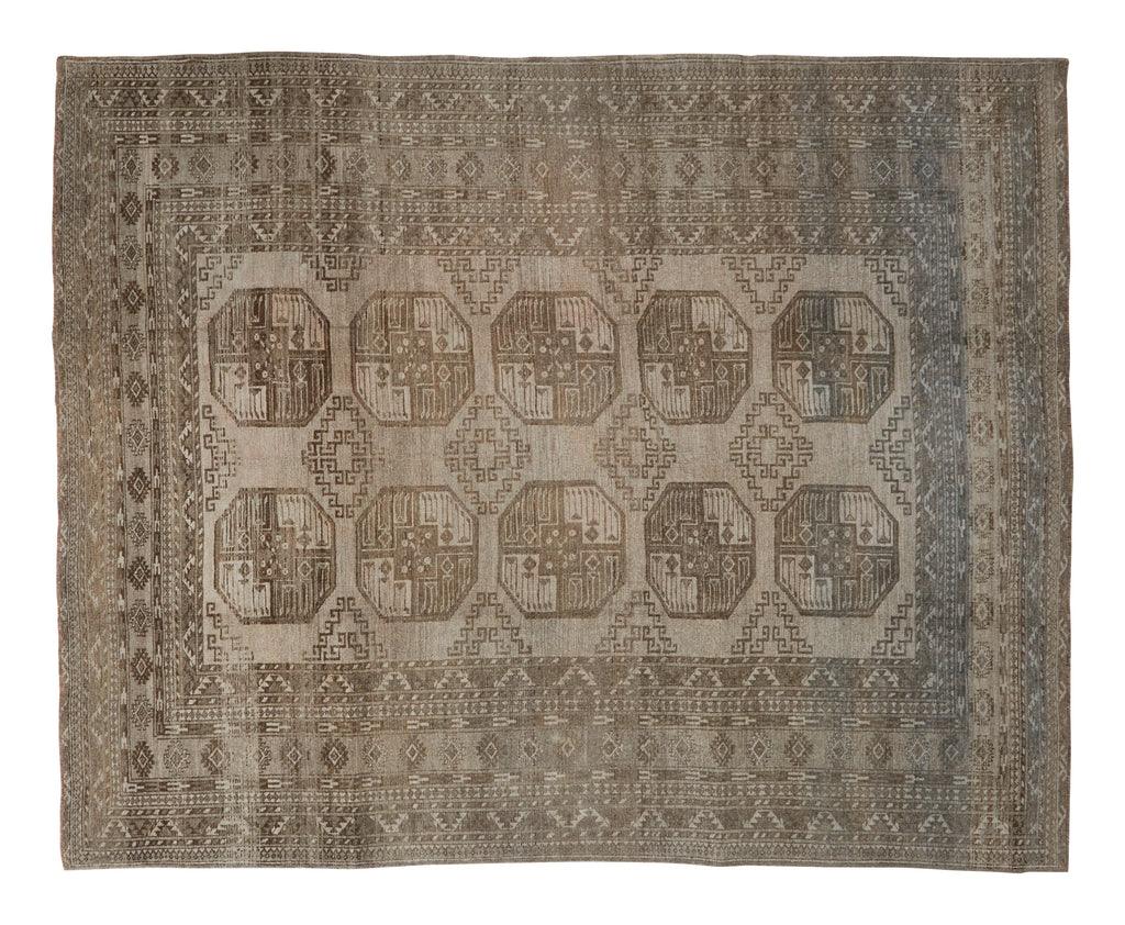 Jayson Home - Vintage Afghan Rug - 9'3" x 7'5"