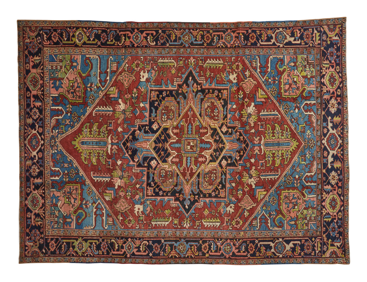 Jayson Home - Vintage Heriz Rug - 11'2" x 8'4"