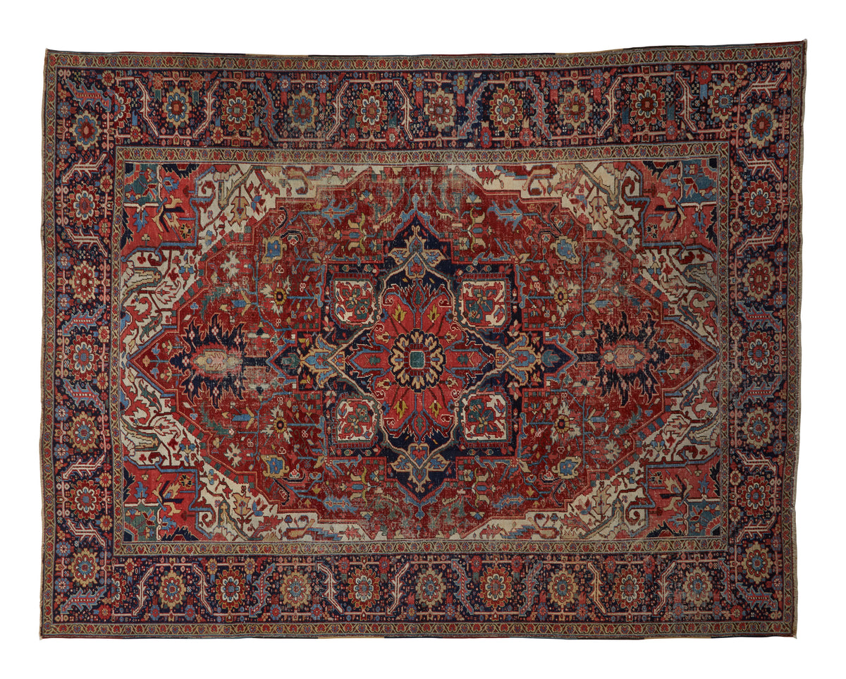 Jayson Home - Vintage Heriz Rug - 12'3" x 9'6"