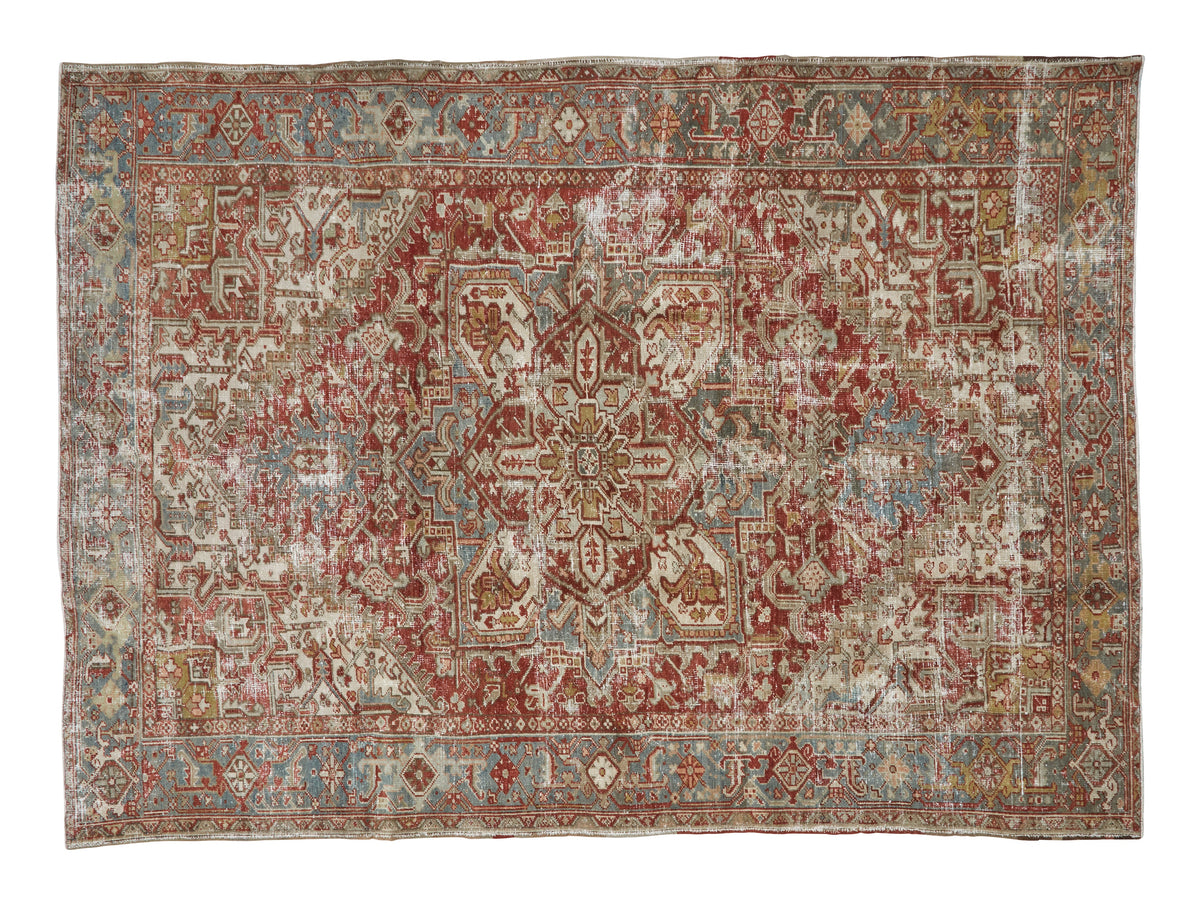 Jayson Home - Vintage Heriz Rug - 9'10" x 7'1"