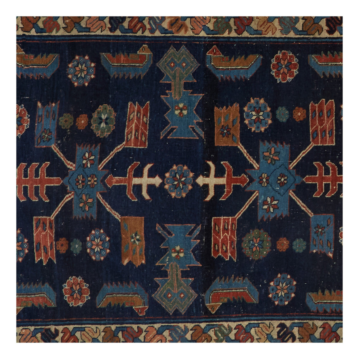 Jayson Home - Vintage Shirvan Rug - 6'8" x 4'10"