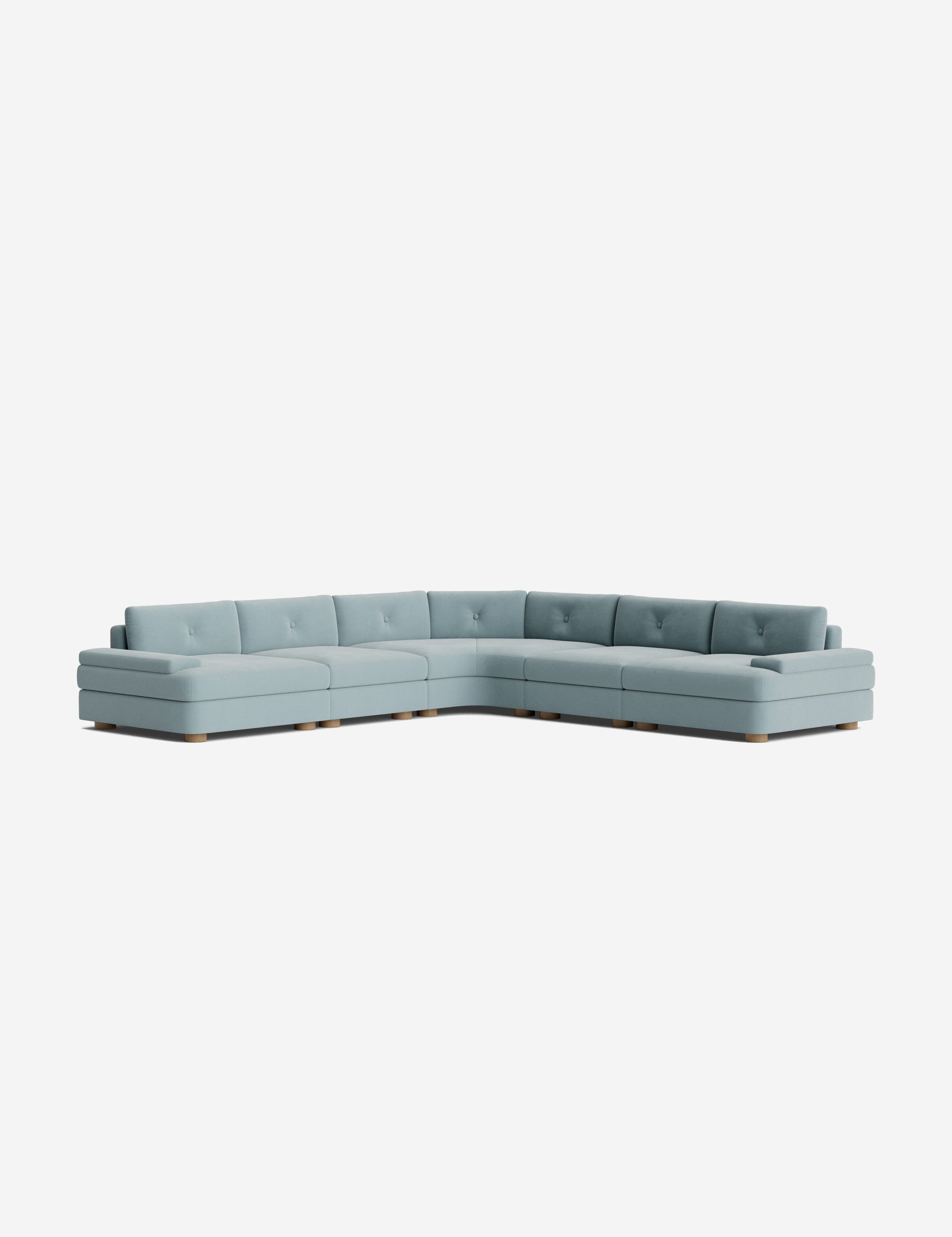 Lulu and Georgia - Hill Modular Corner Sectional Sofa