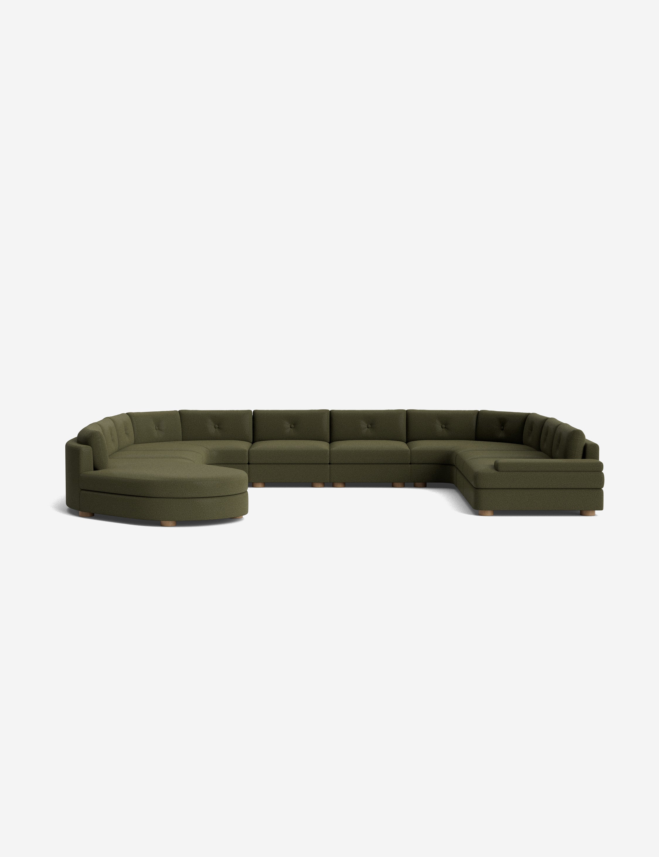 Lulu and Georgia - Hill Modular U - Shaped Sectional Sofa