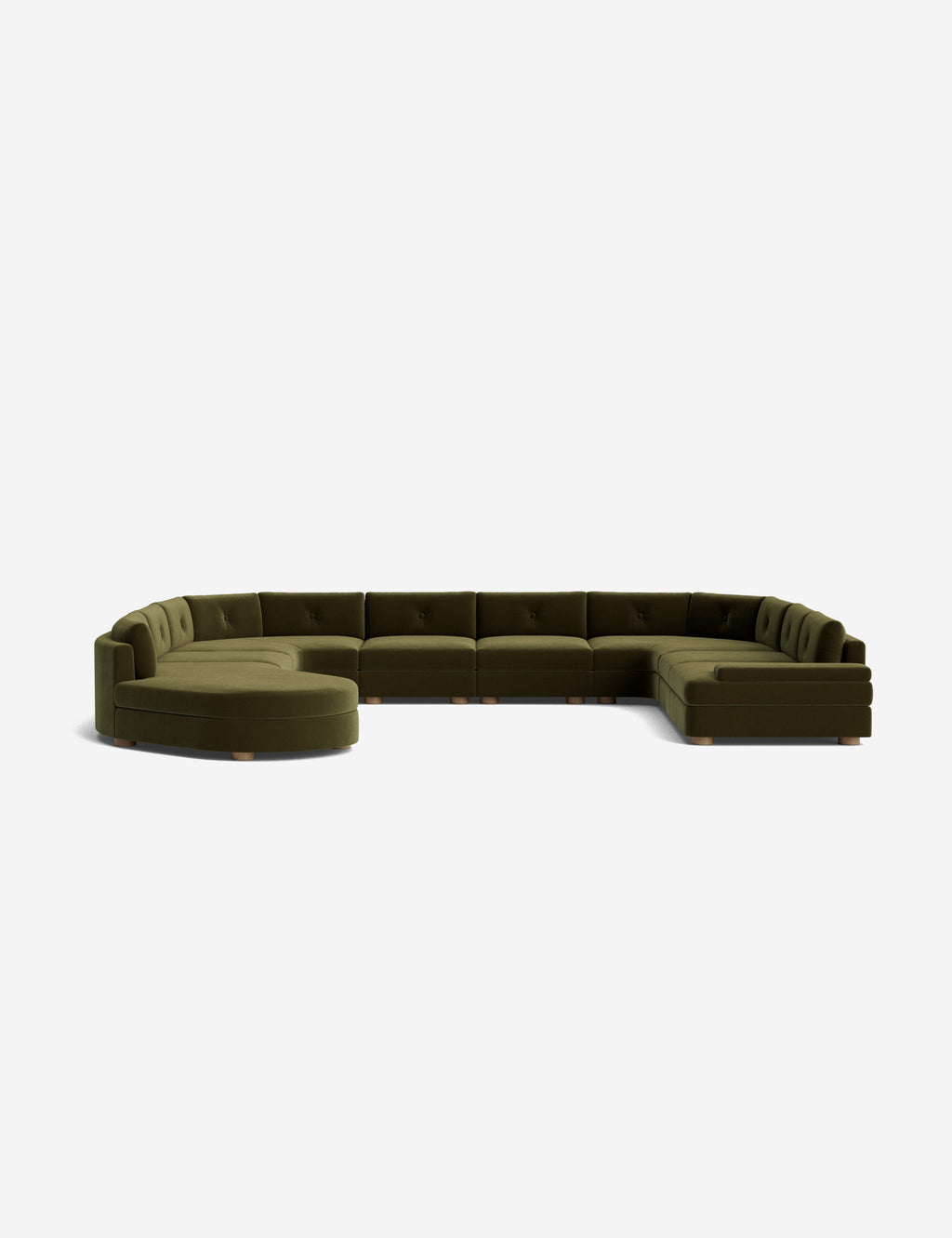 Lulu and Georgia - Hill Modular U - Shaped Sectional Sofa