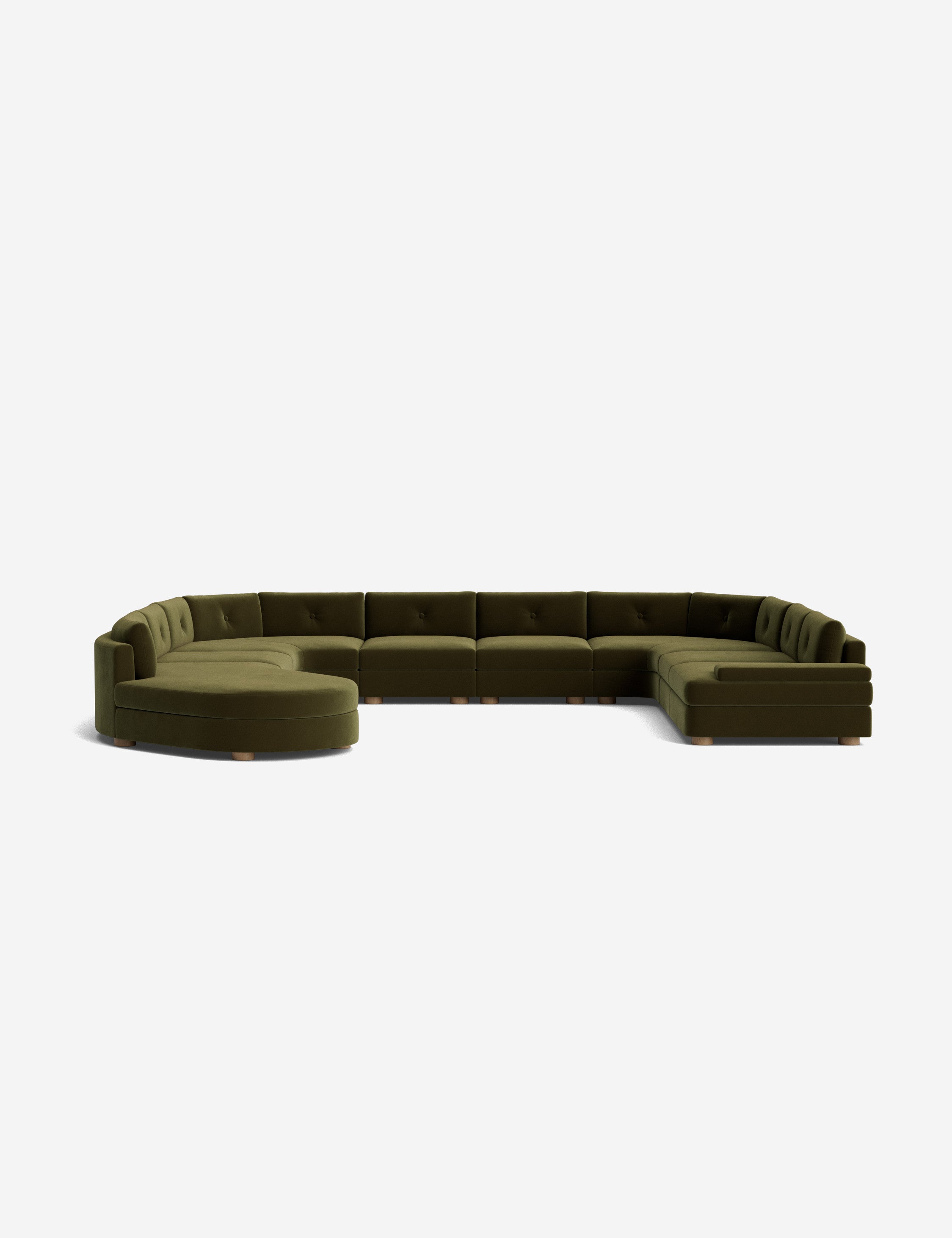 Lulu and Georgia - Hill Modular U - Shaped Sectional Sofa