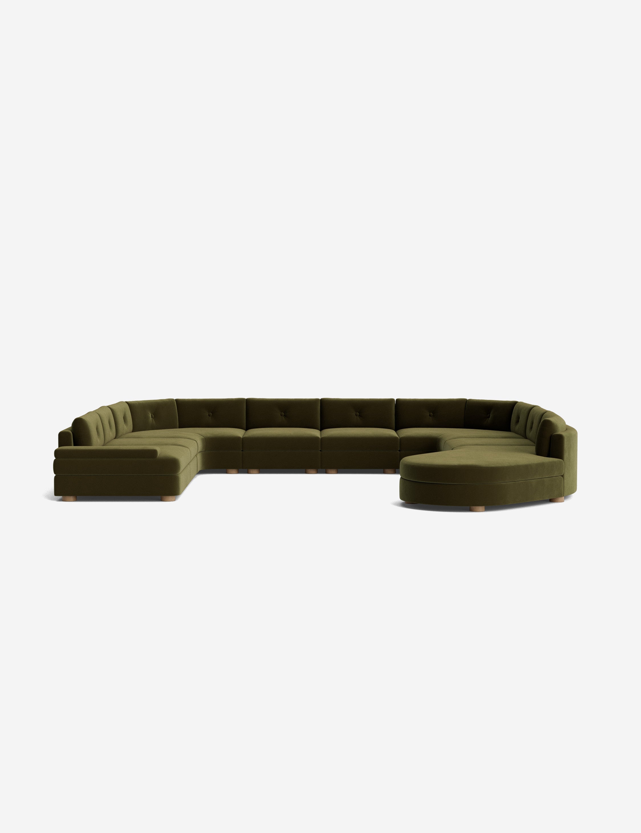 Lulu and Georgia - Hill Modular U - Shaped Sectional Sofa