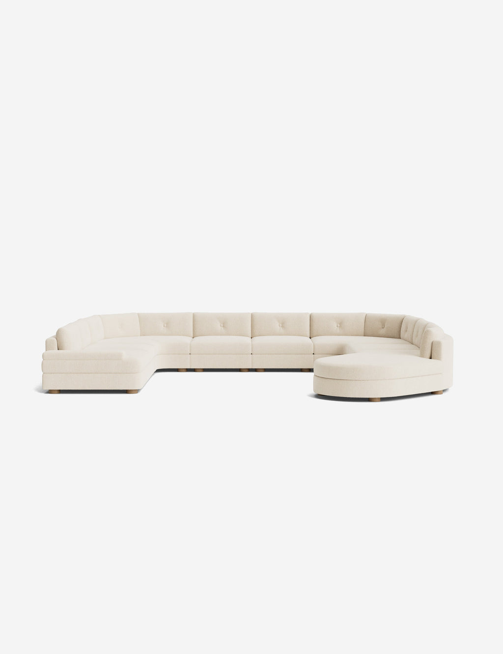 Lulu and Georgia - Hill Modular U - Shaped Sectional Sofa