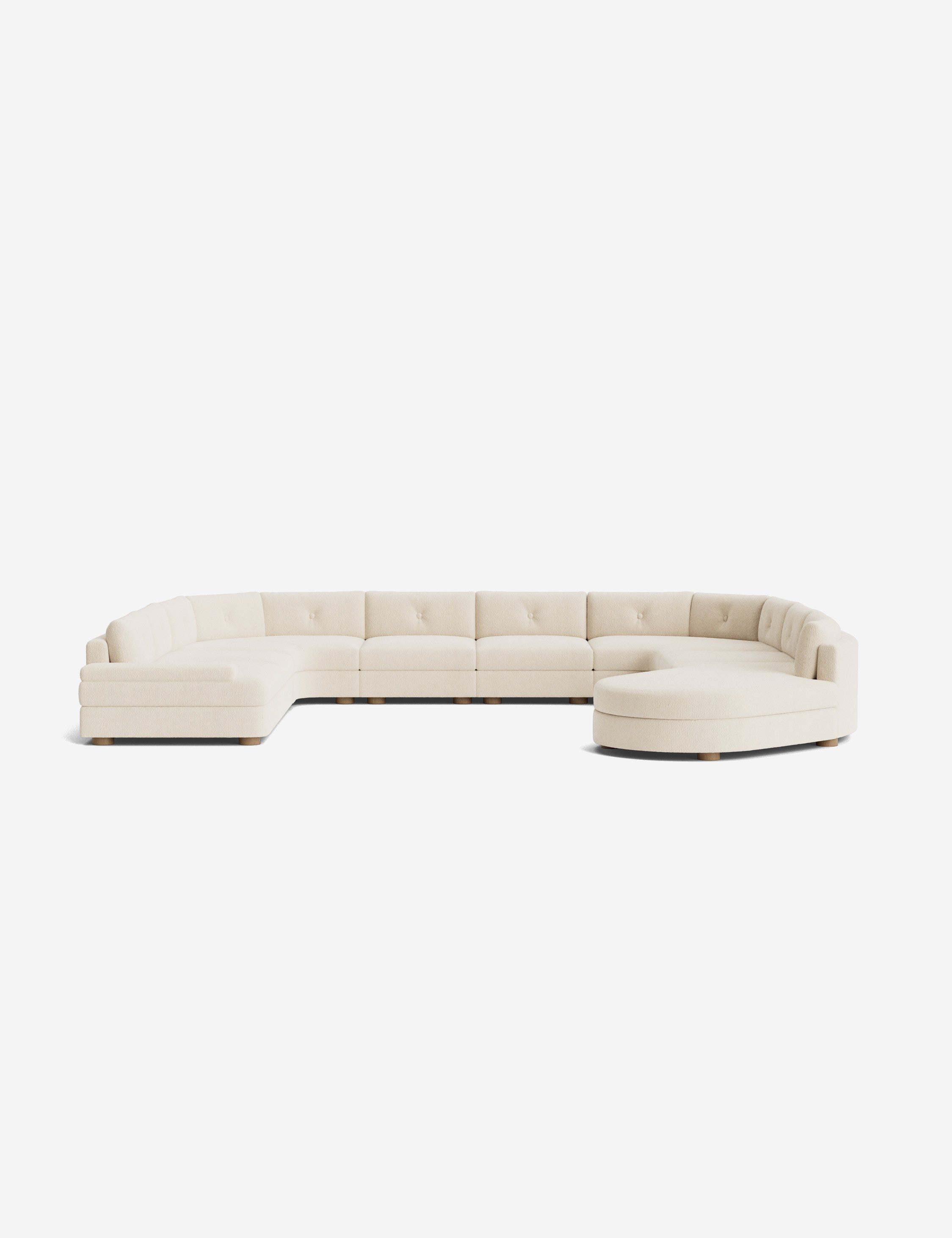 Lulu and Georgia - Hill Modular U - Shaped Sectional Sofa