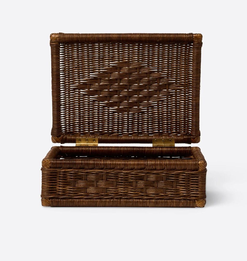 Amber Interiors - Austria Rattan Storage Box