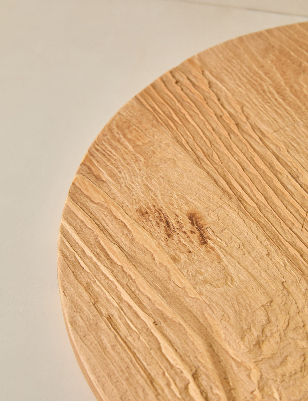 Lulu and Georgia - Handcrafted Round Pine Serving Board by etúHOME