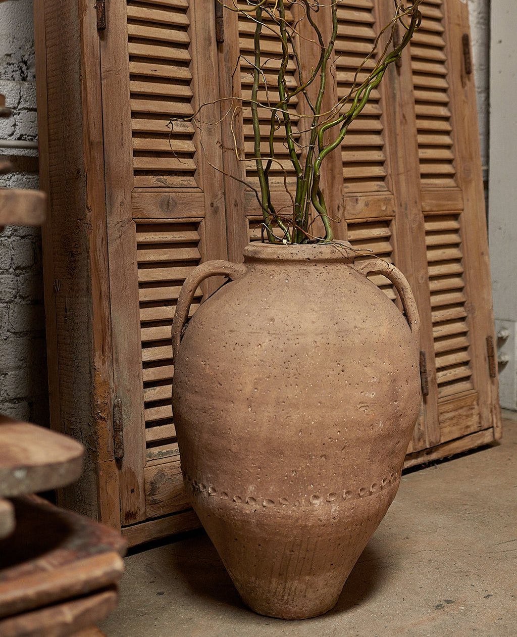 Olive Ateliers - Two Handle Pot - Terra Cotta