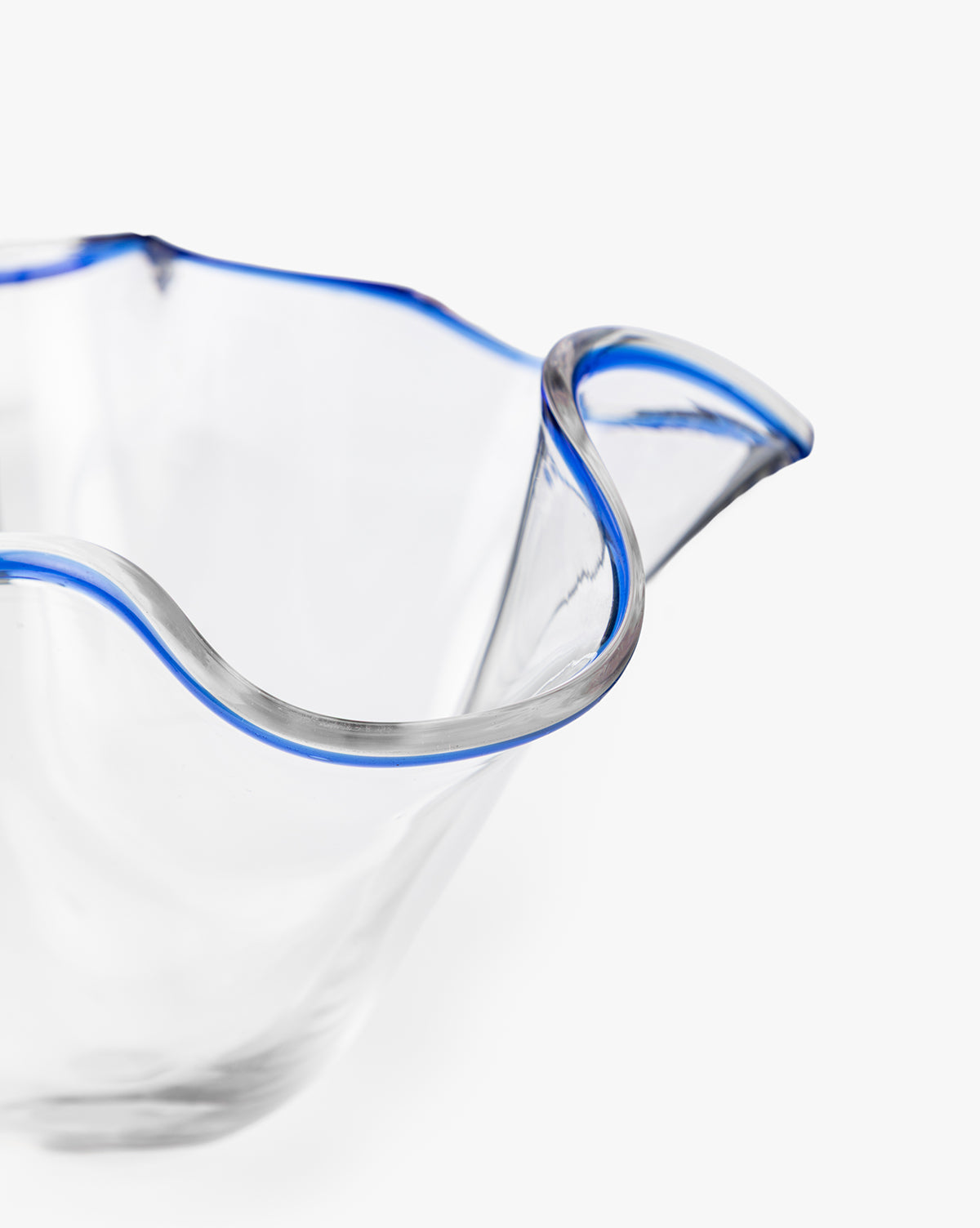 McGee & Co - Handmade Glass Ruffled Bowl