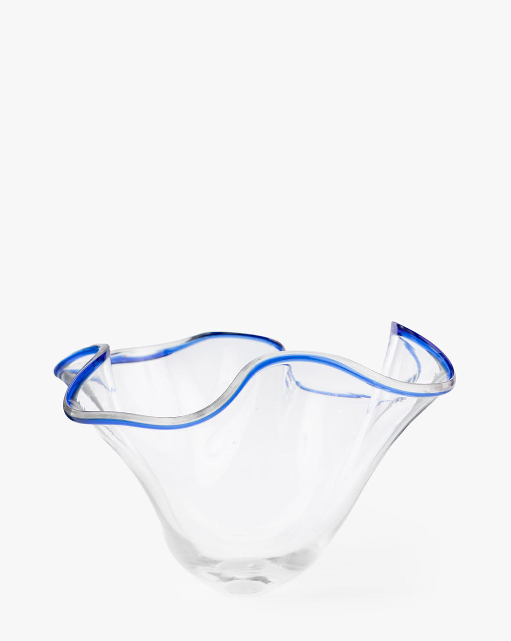 McGee & Co - Handmade Glass Ruffled Bowl