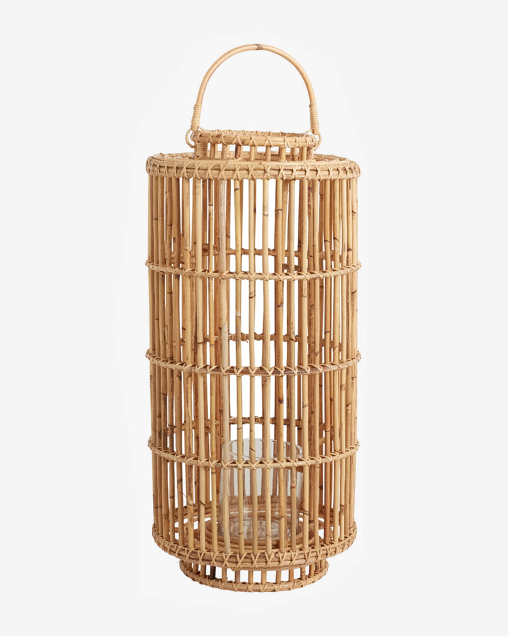 McGee & Co - Handwoven Rattan Lantern