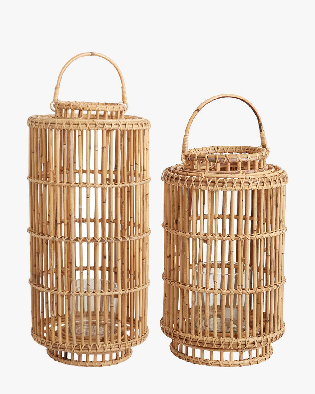 McGee & Co - Handwoven Rattan Lantern
