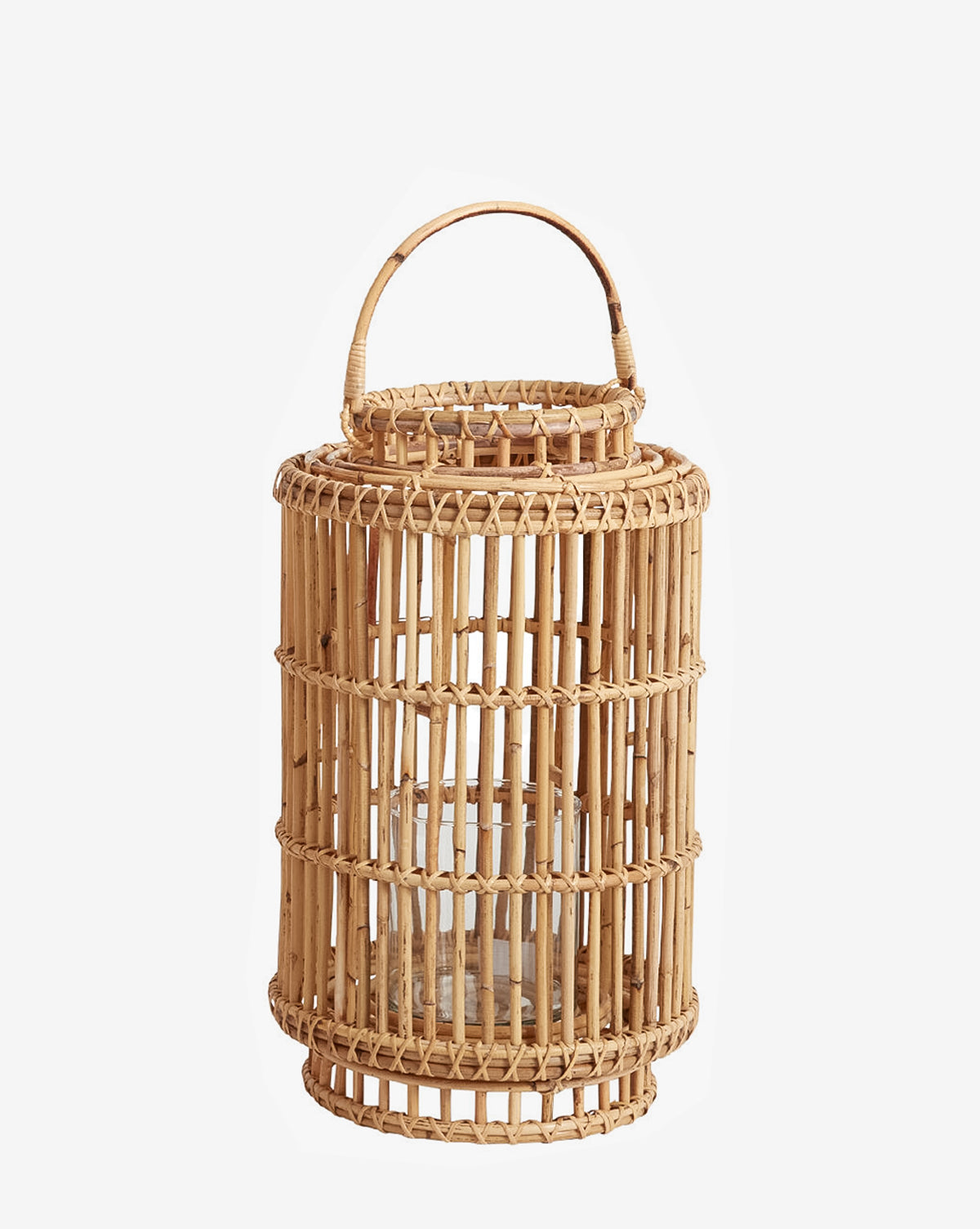 McGee & Co - Handwoven Rattan Lantern