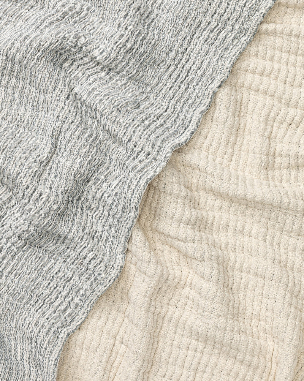 McGee & Co - Hanson Striped Cotton Coverlet