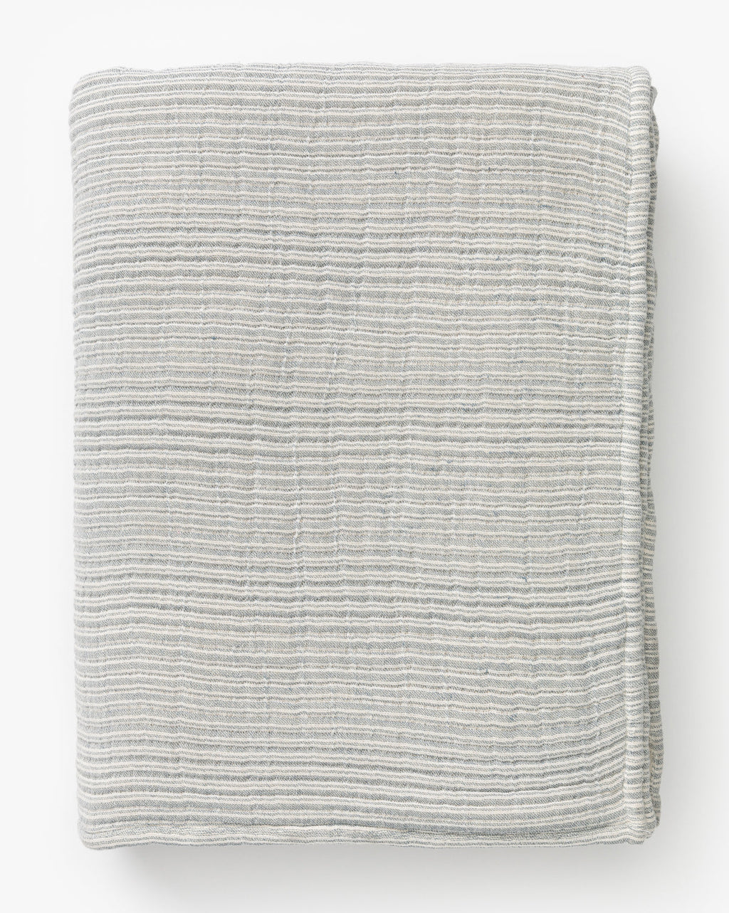 McGee & Co - Hanson Striped Cotton Coverlet