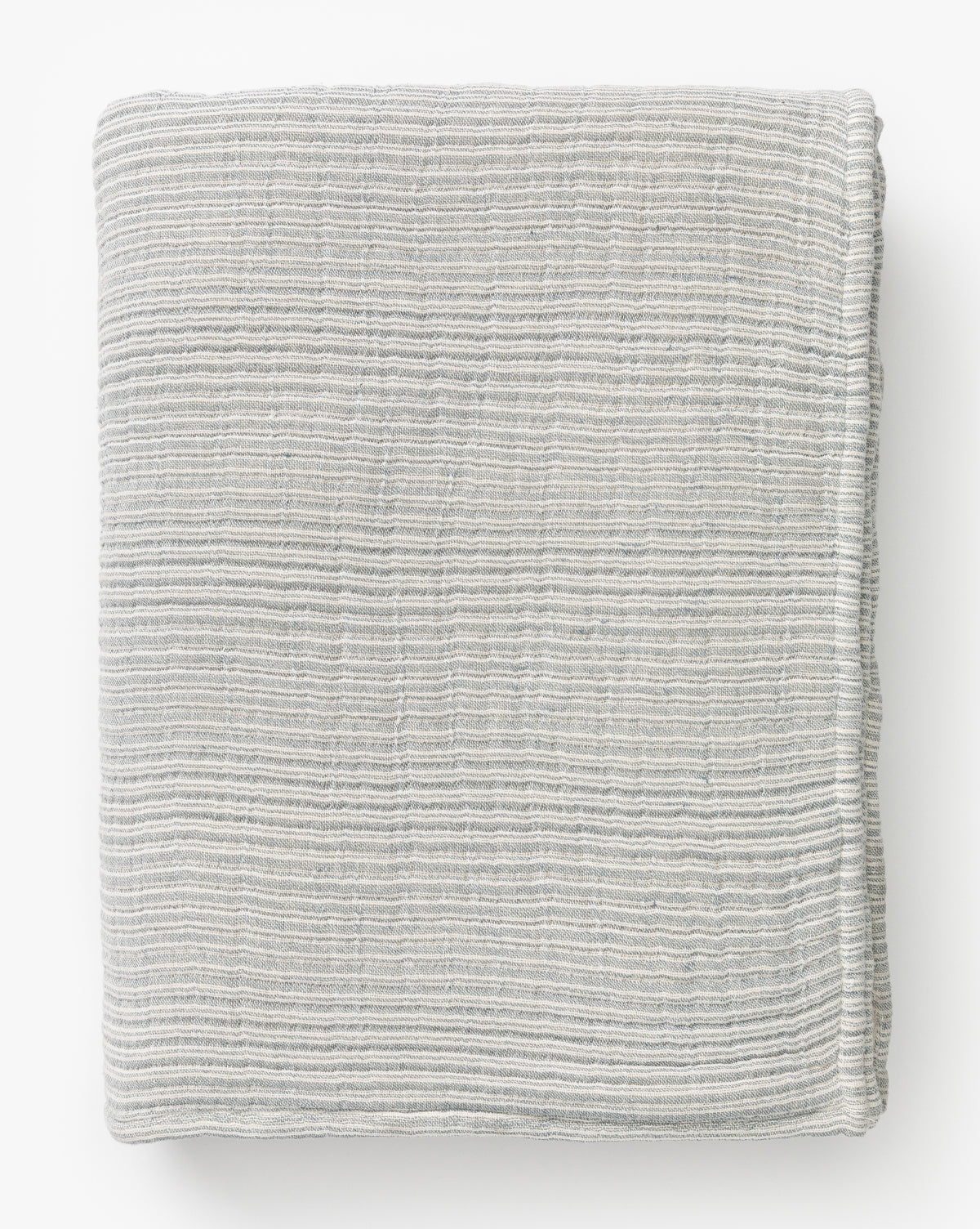 McGee & Co - Hanson Striped Cotton Coverlet