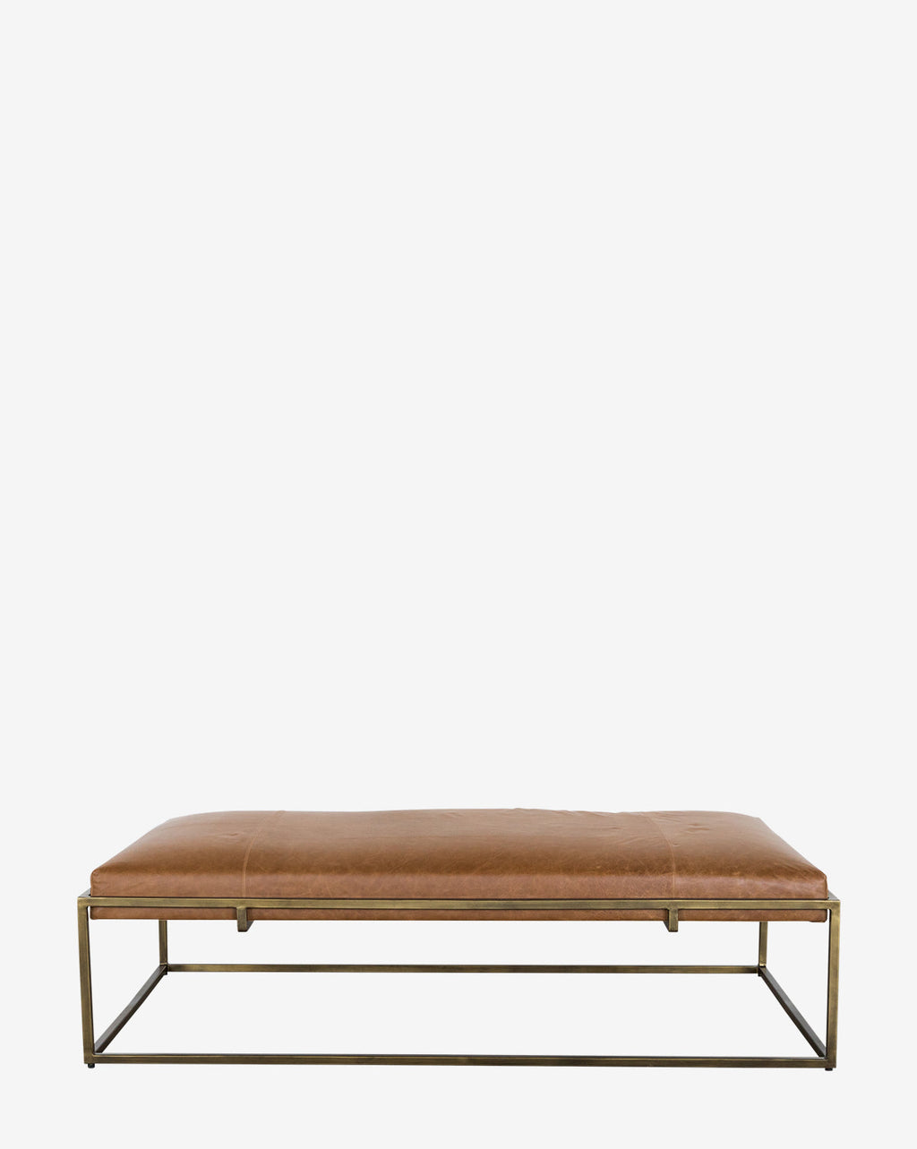 McGee & Co - Harlow Leather Coffee Table