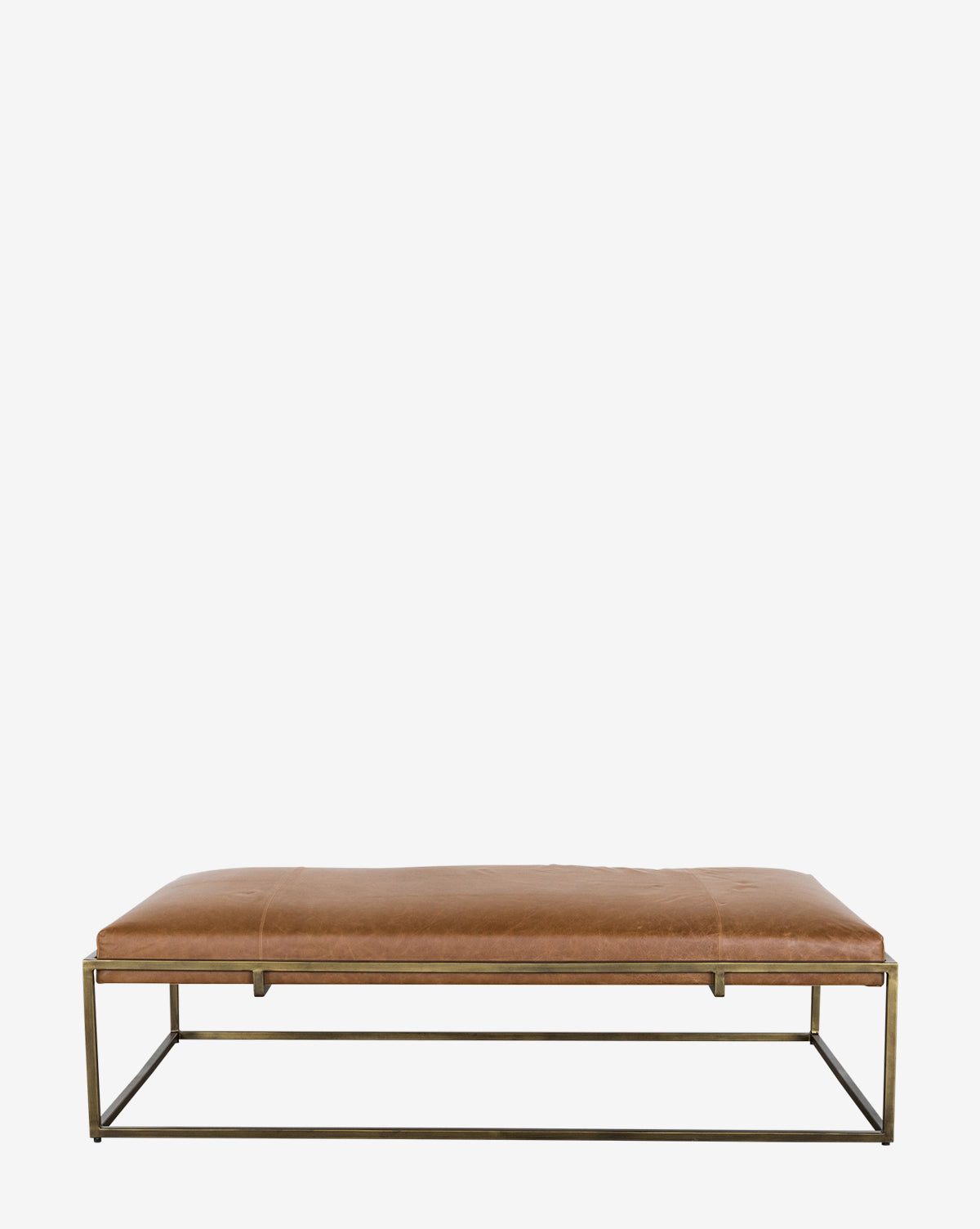 McGee & Co - Harlow Leather Coffee Table
