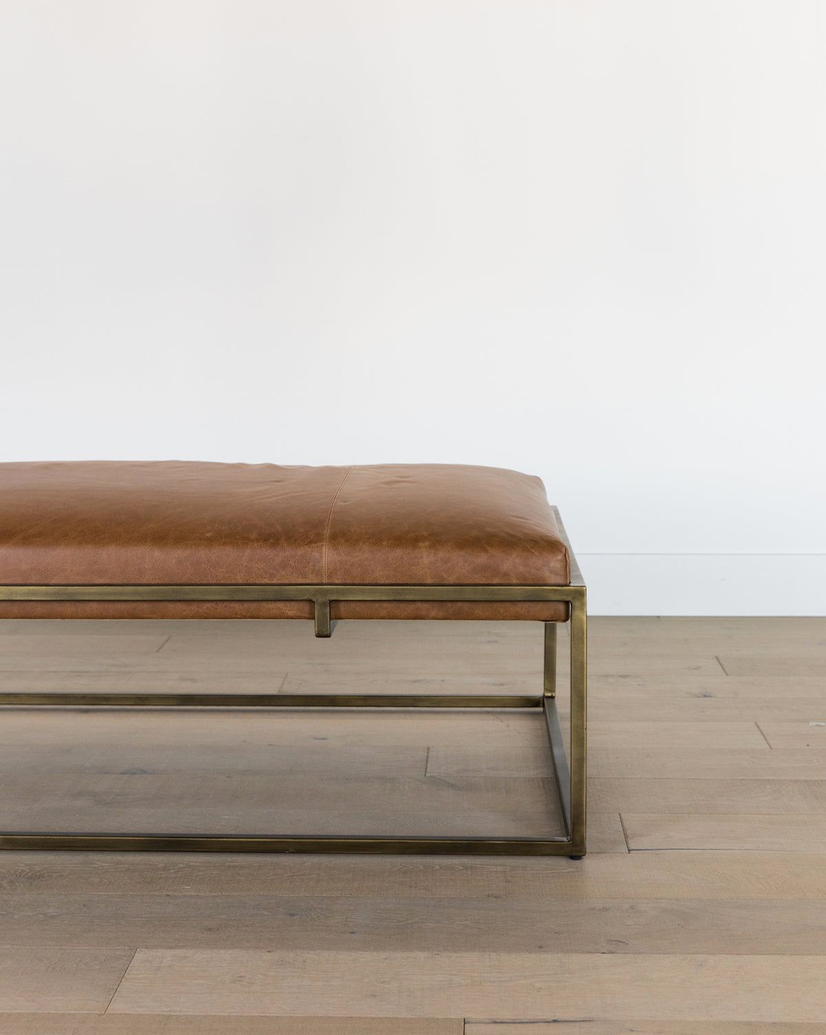McGee & Co - Harlow Leather Coffee Table