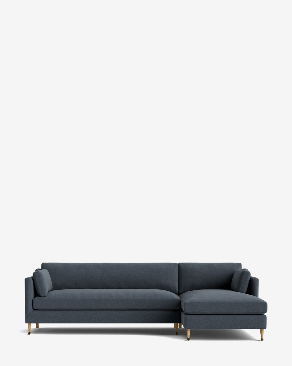 McGee & Co - Haverford Upholstered Right Chaise Sectional 113"