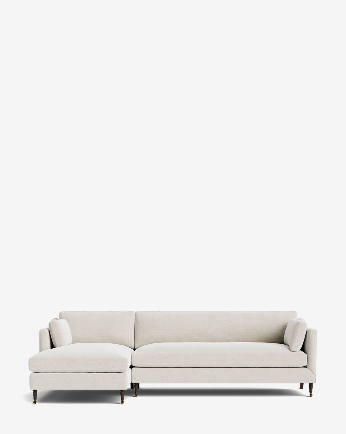 McGee & Co - Haverford Upholstered Left Chaise Sectional 113"
