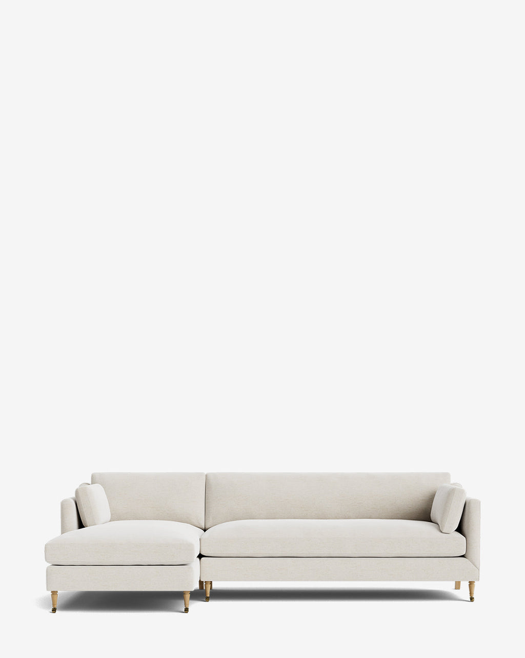 McGee & Co - Haverford Upholstered Left Chaise Sectional 113"