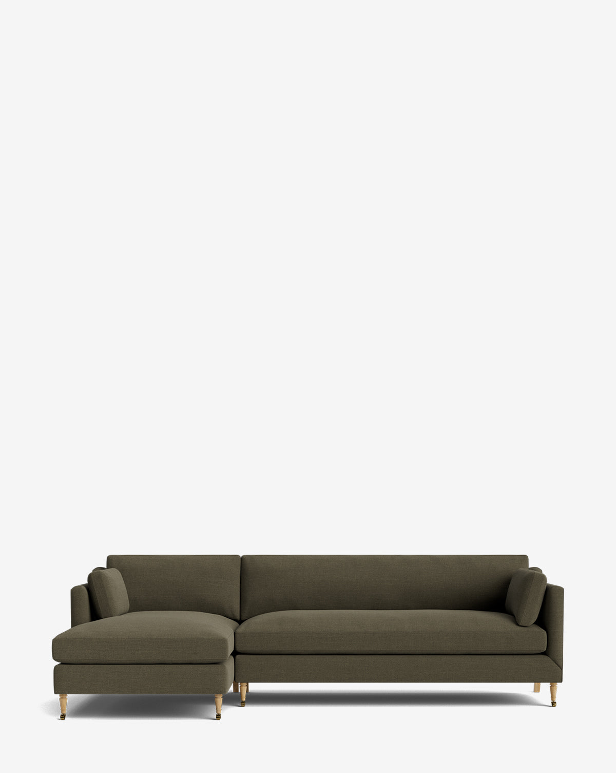 McGee & Co - Haverford Upholstered Left Chaise Sectional 113"