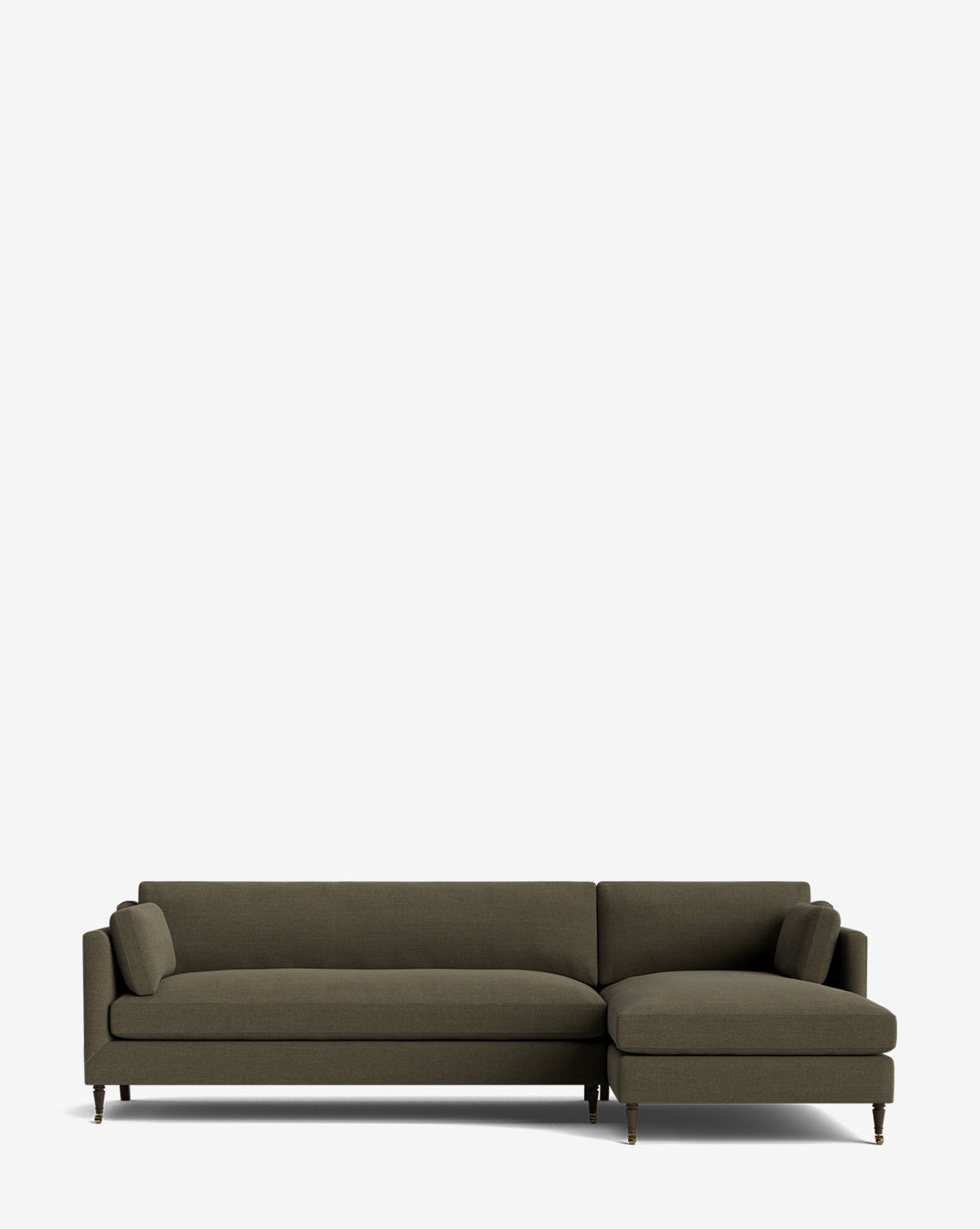 McGee & Co - Haverford Upholstered Right Chaise Sectional 113"