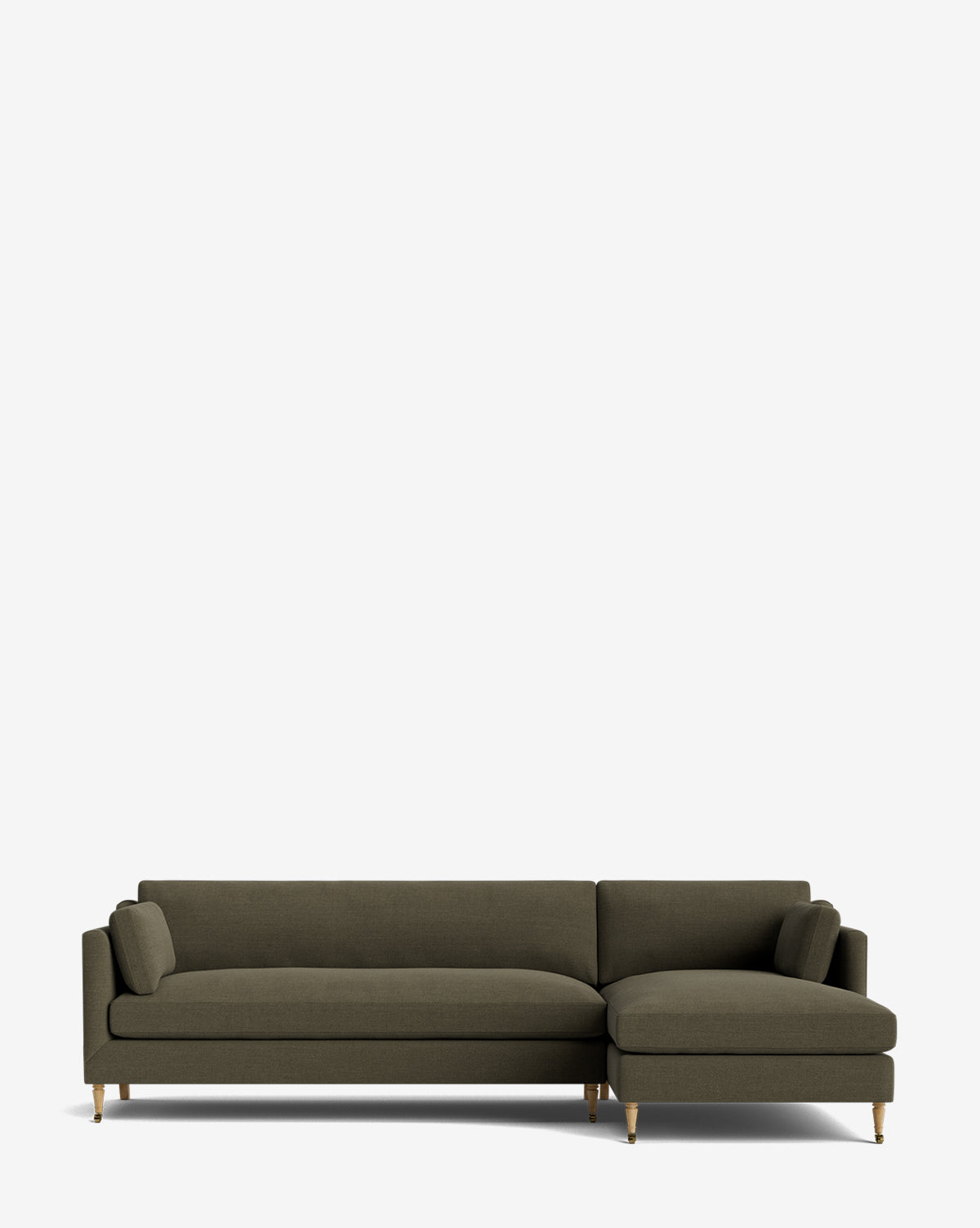 McGee & Co - Haverford Upholstered Right Chaise Sectional 113"