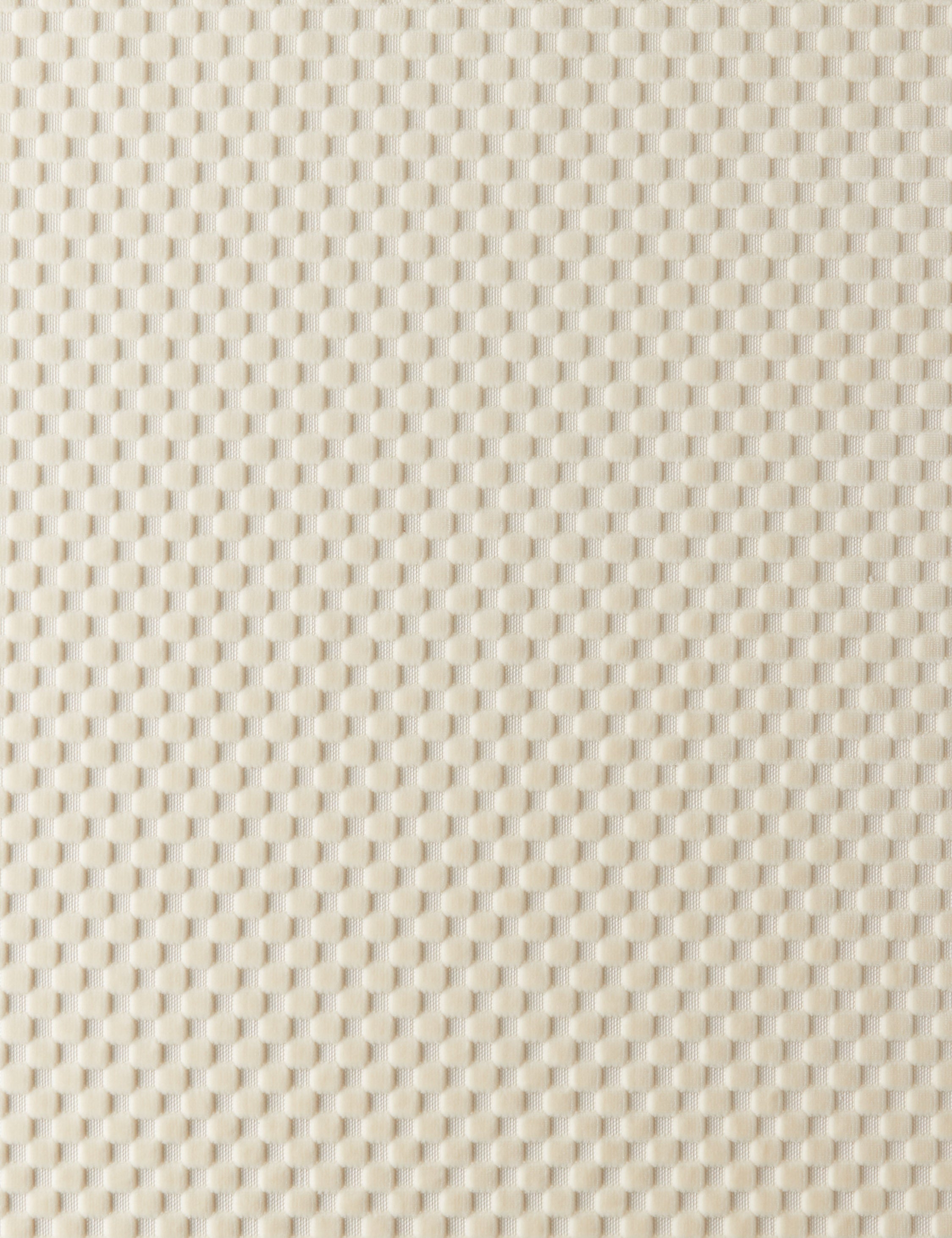 Lulu and Georgia - Hi - Lo Checker Velvet Fabric by Sarah Sherman Samuel