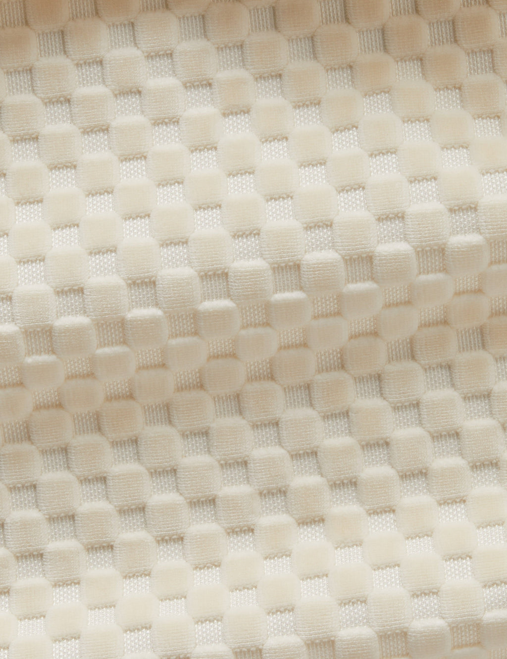 Lulu and Georgia - Hi - Lo Checker Velvet Fabric by Sarah Sherman Samuel