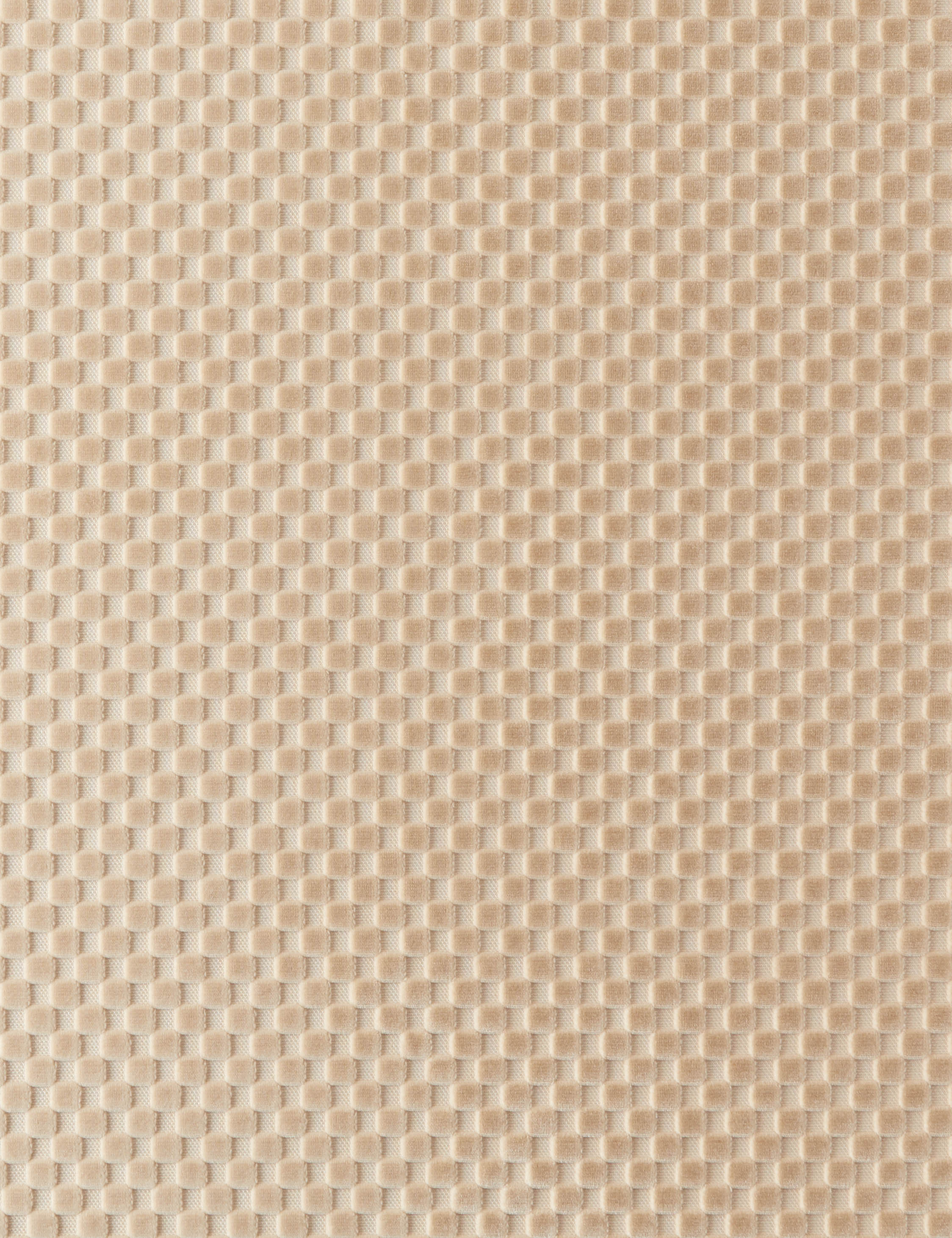 Lulu and Georgia - Hi - Lo Checker Velvet Fabric by Sarah Sherman Samuel
