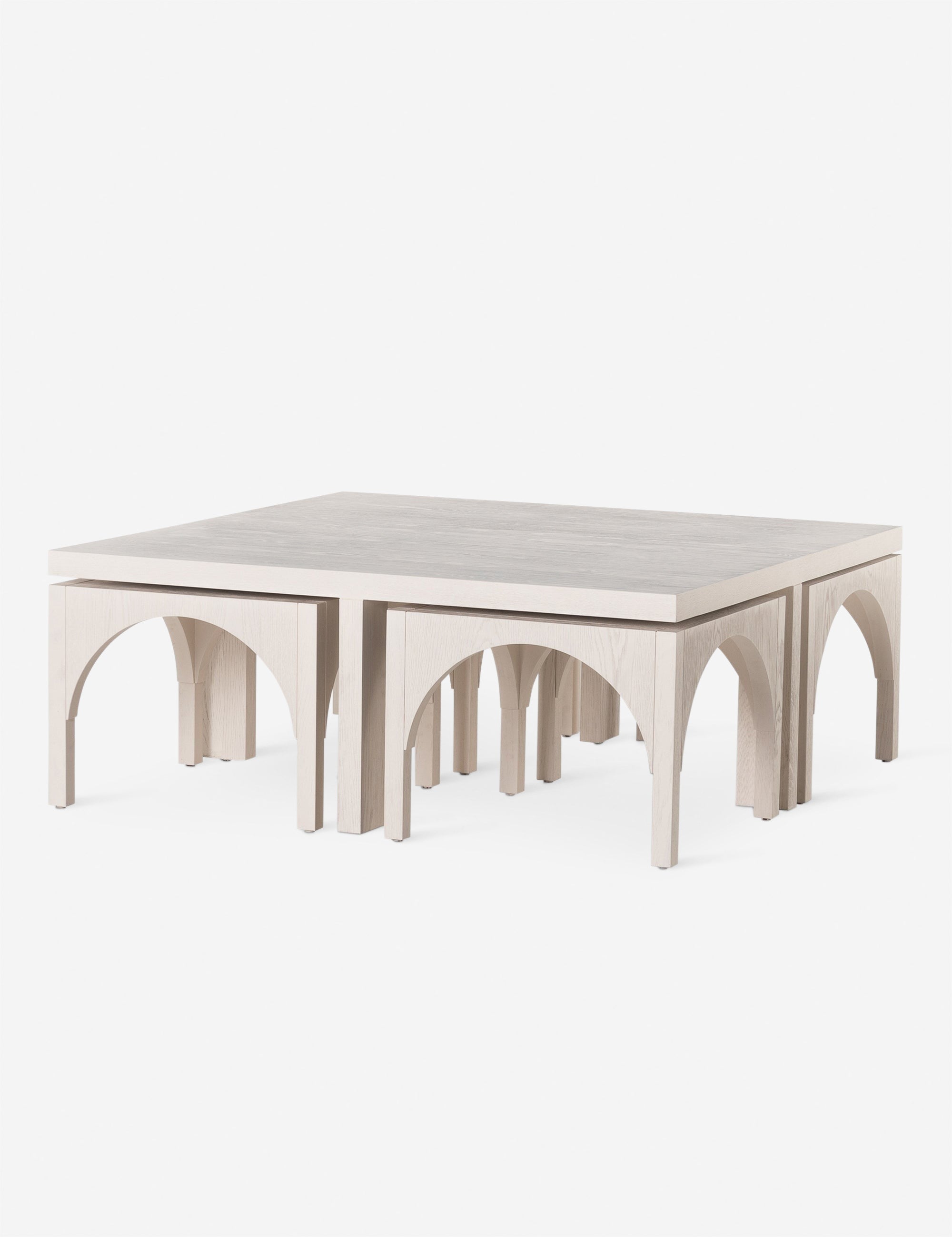 Lulu and Georgia - Hilgard Nesting Square Coffee Table (Set of 4)