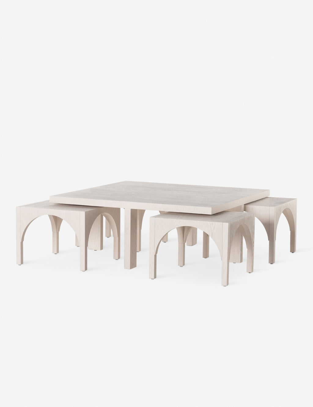 Lulu and Georgia - Hilgard Nesting Square Coffee Table (Set of 4)