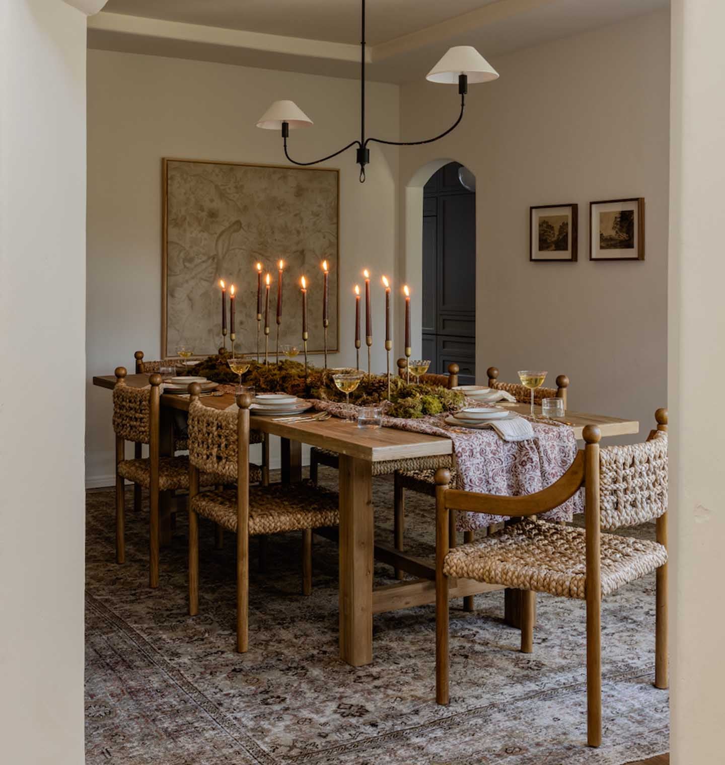 Amber Interiors - Griffin Grande Linear Chandelier