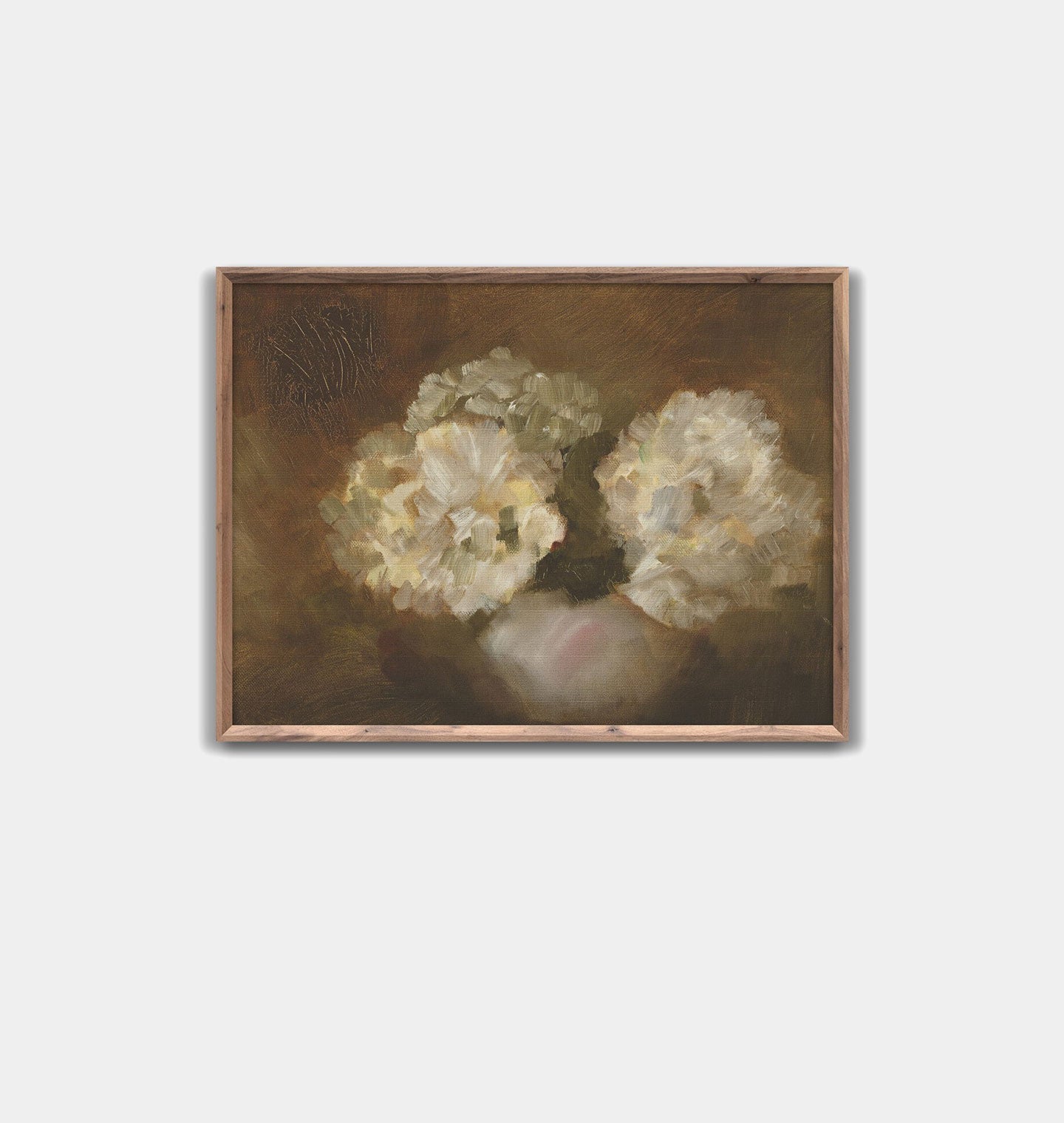 Amber Interiors - Hydrangeas Framed Print